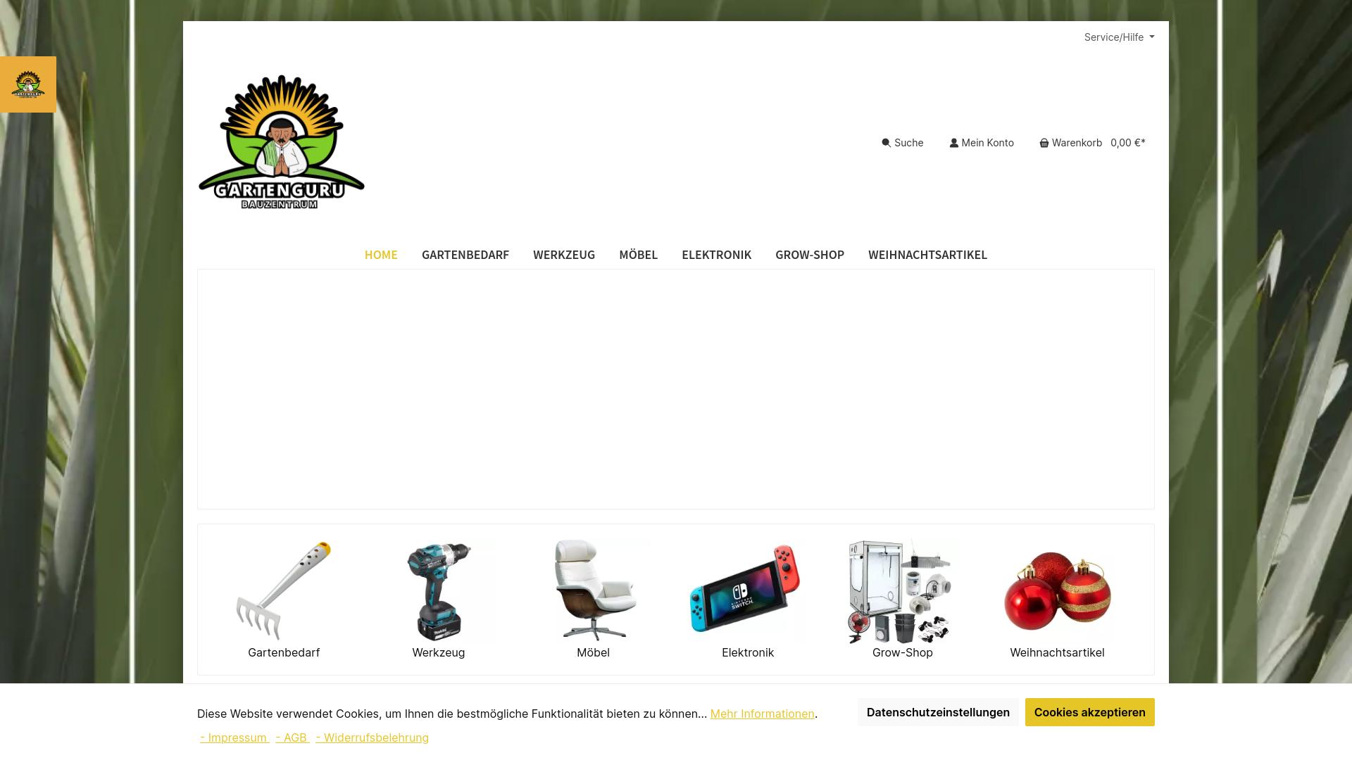 Screenshot www.deingartenguru.com