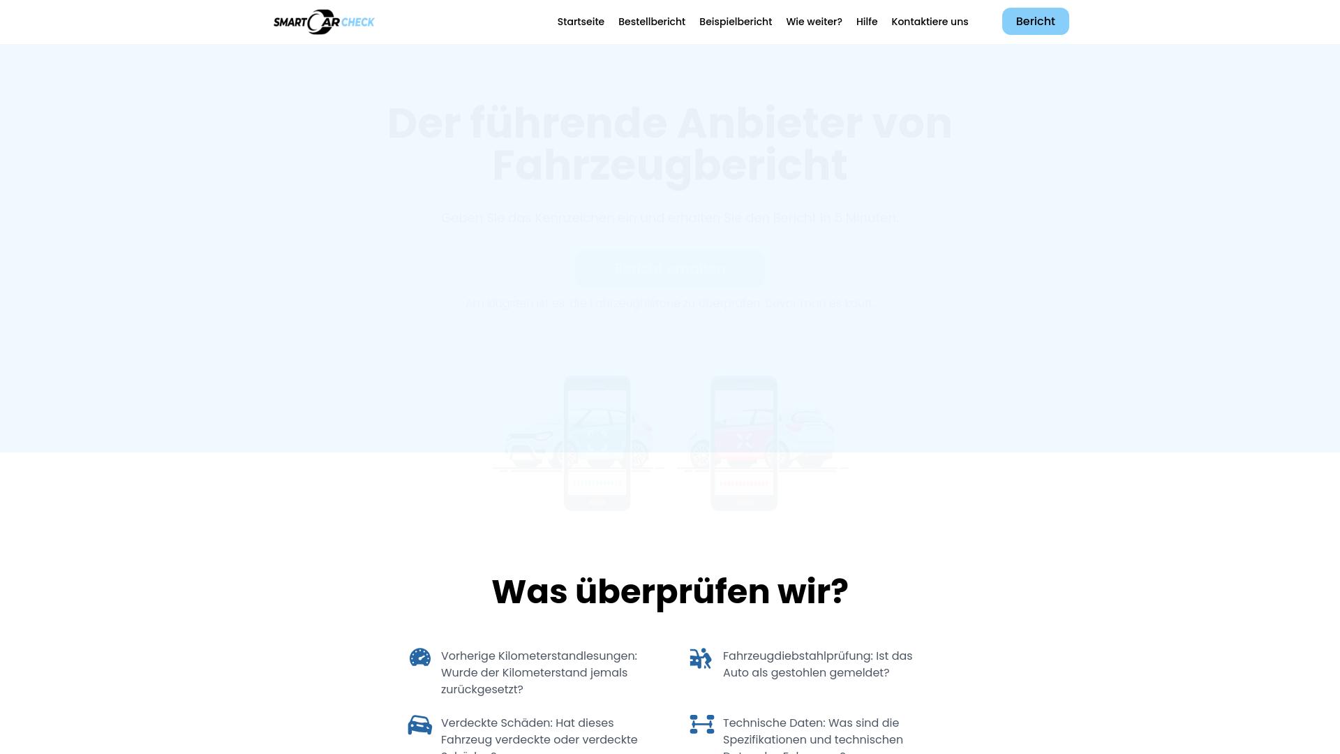 Screenshot dekarcheck.com
