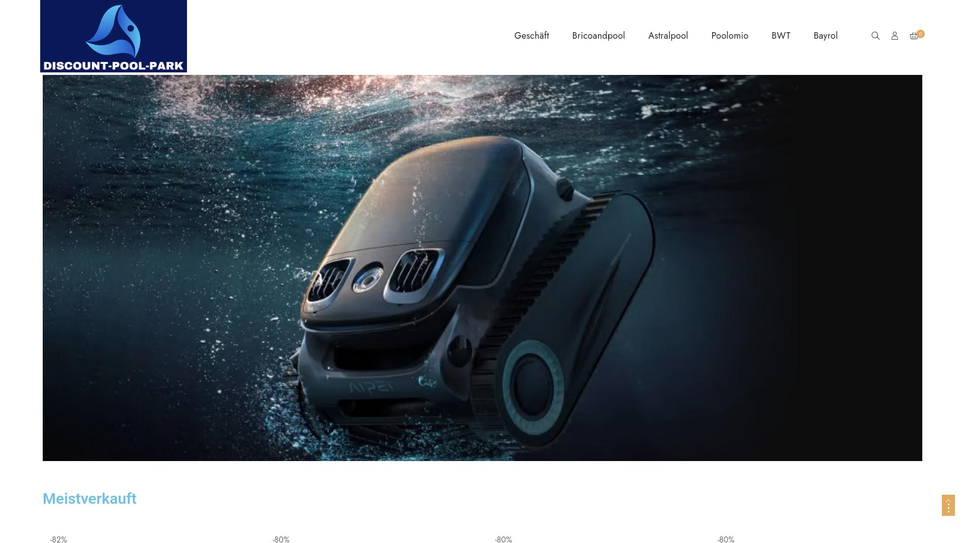 Screenshot discount-pool-park.com