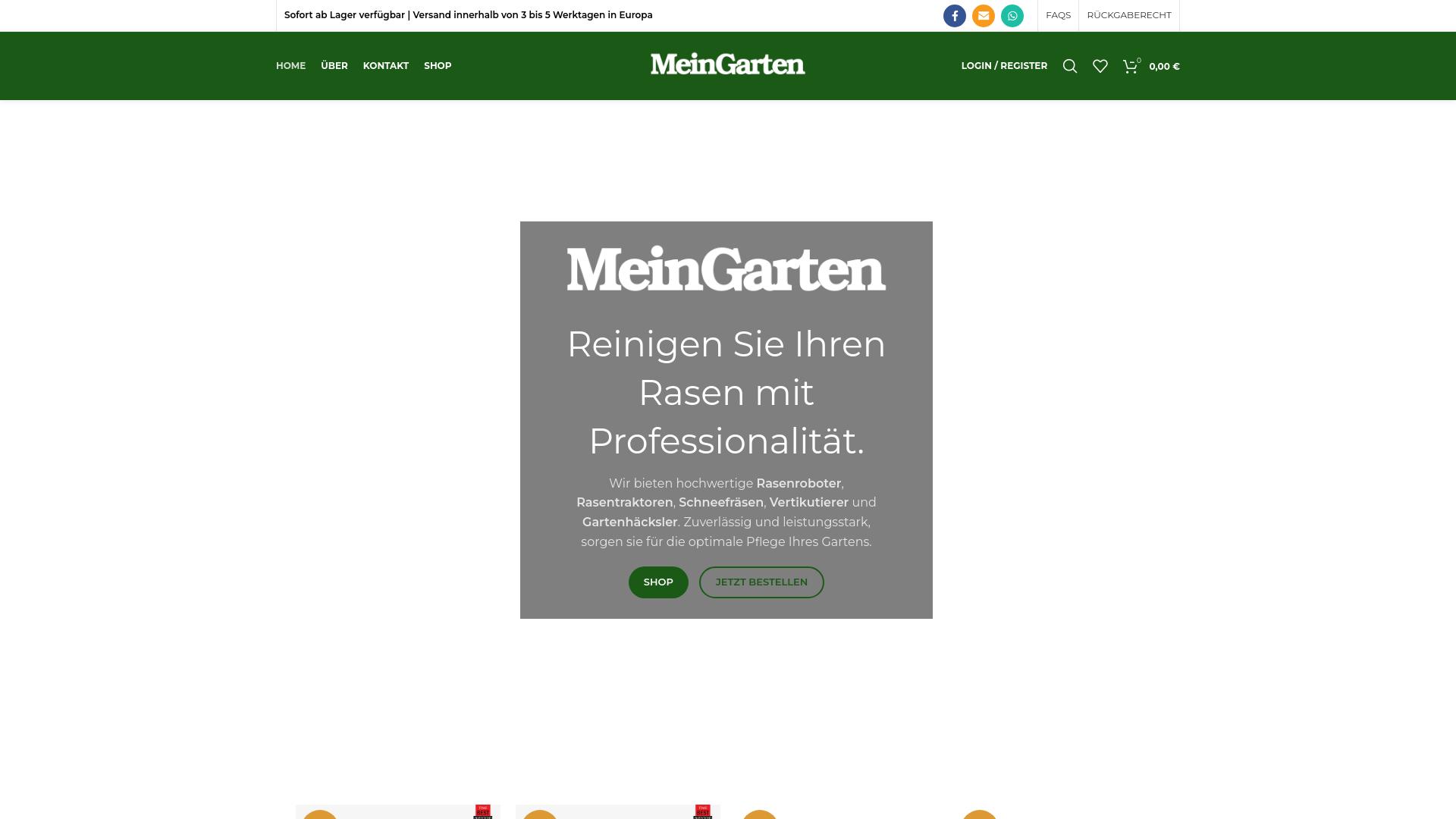 Screenshot emeingarten24h.com