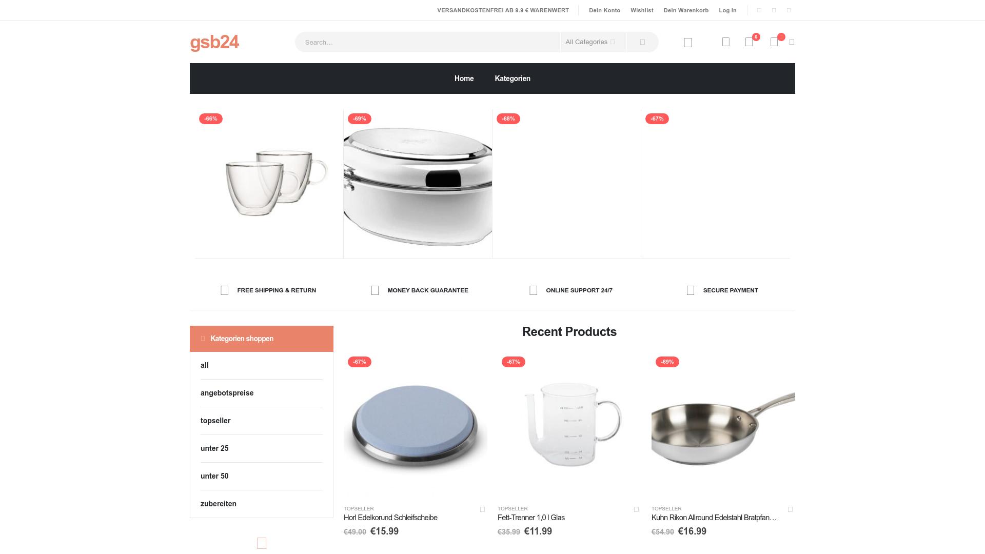 Screenshot gsb24.shop