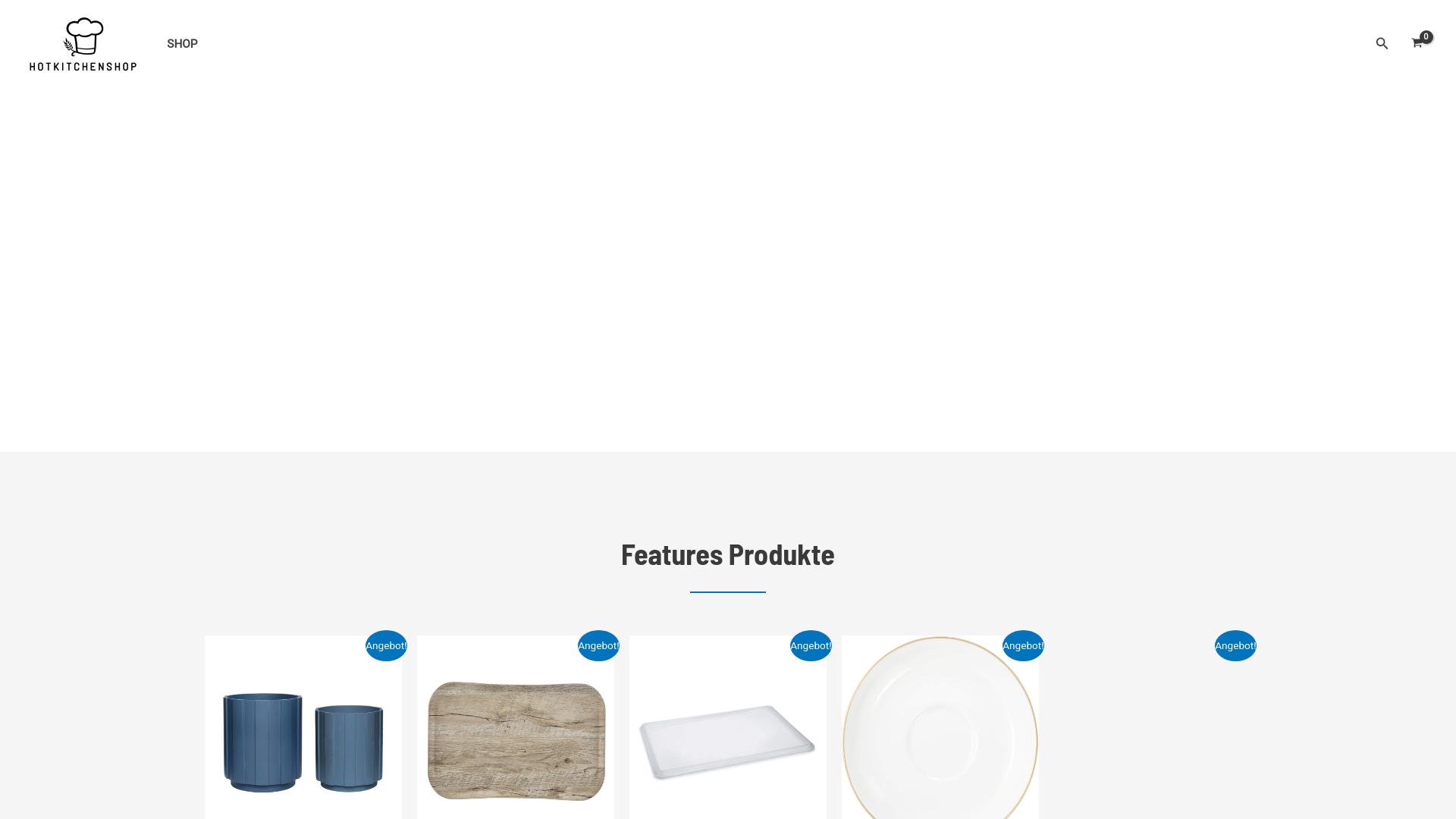 Screenshot hotkitchenshop.com