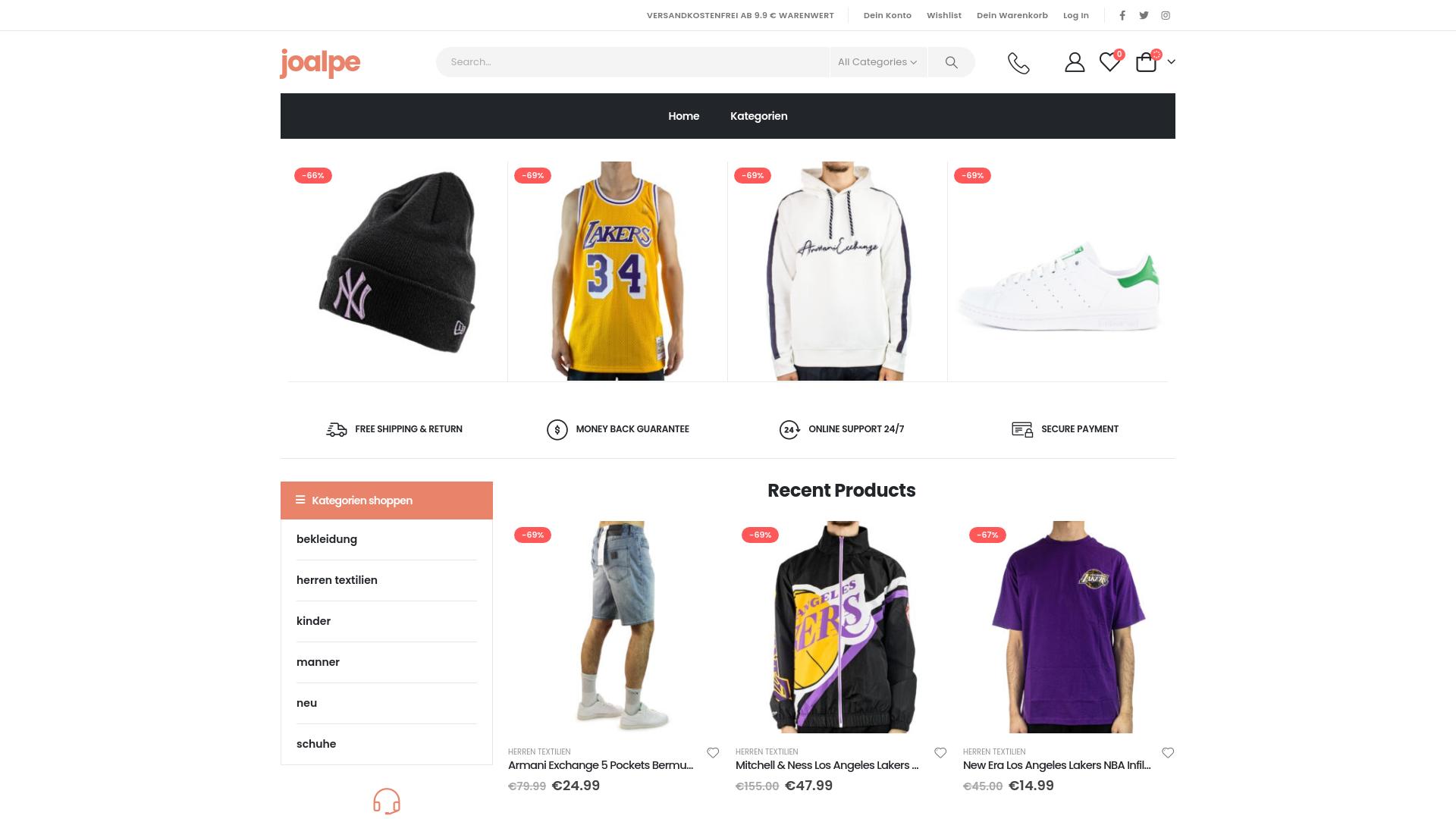 Screenshot joalpe.shop