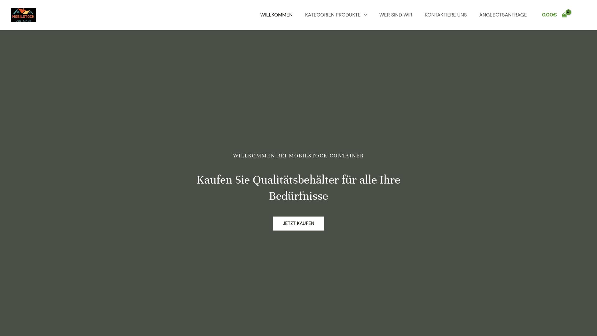 Screenshot mobilstock-container.de