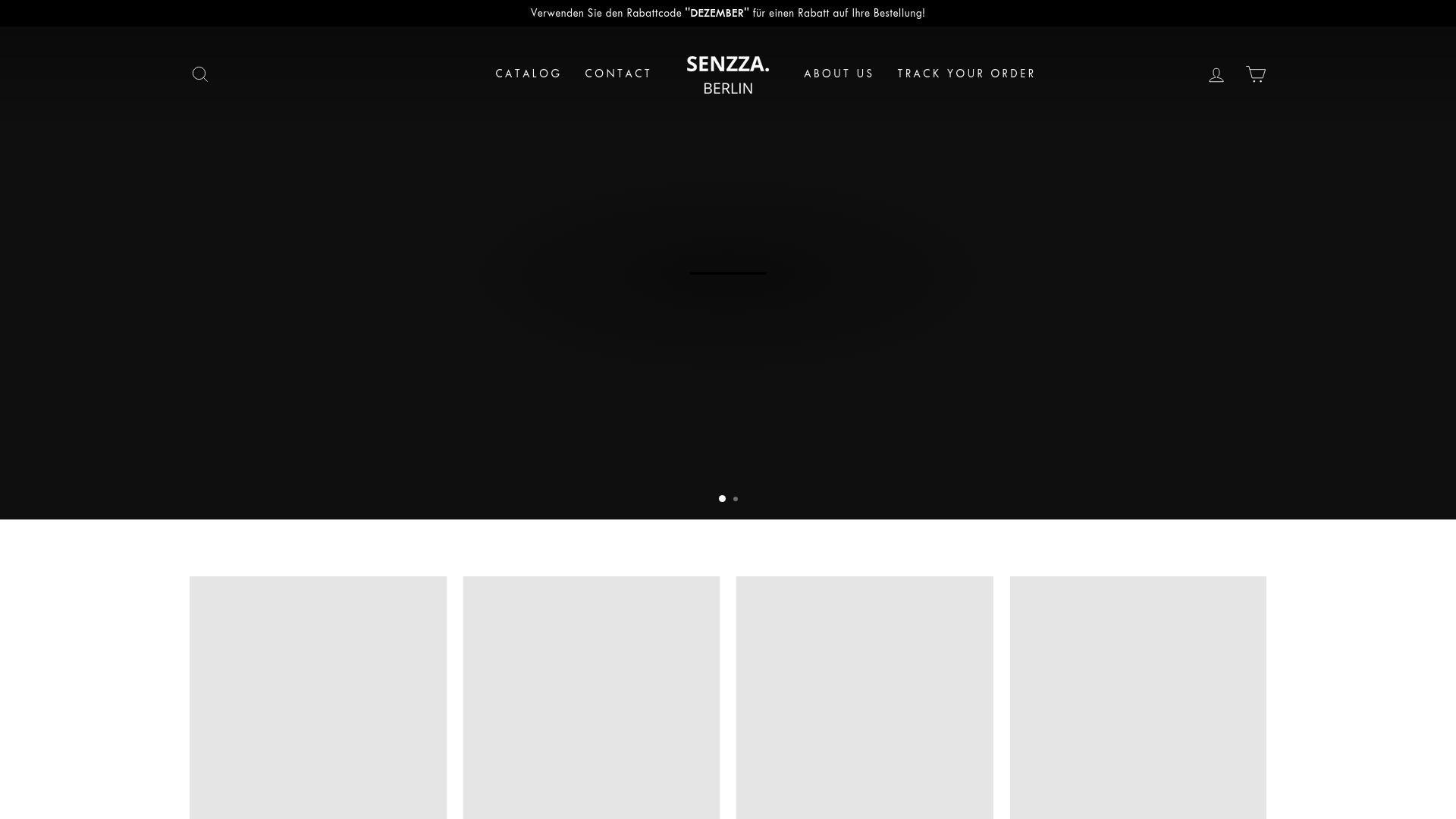 Screenshot senzza.de