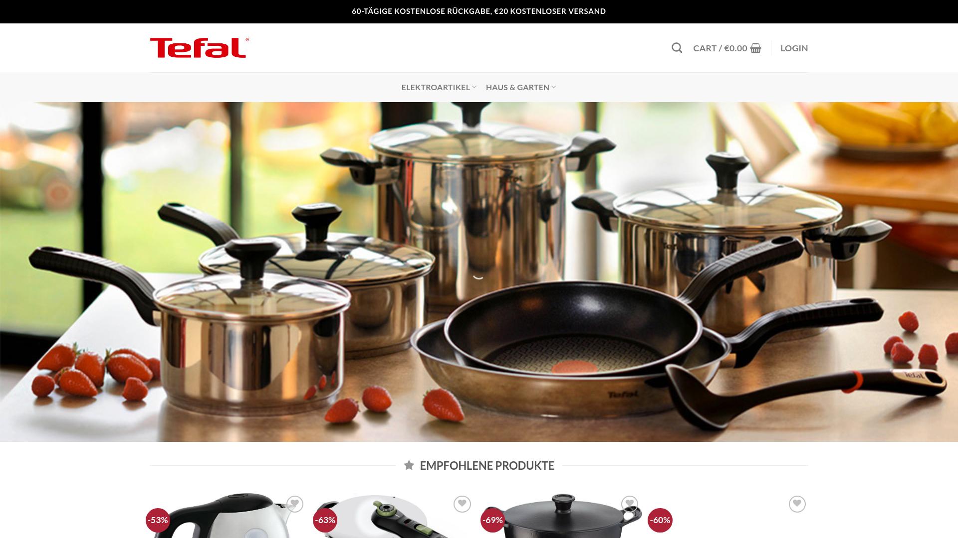 Screenshot tefaal.com