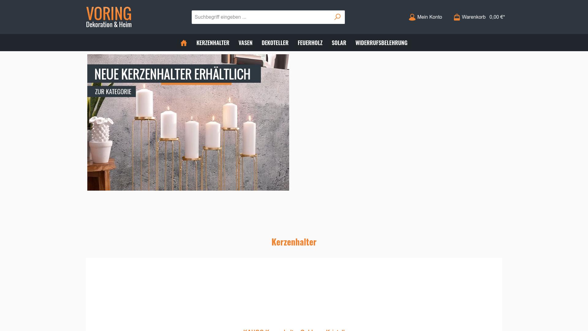 Screenshot voring.de