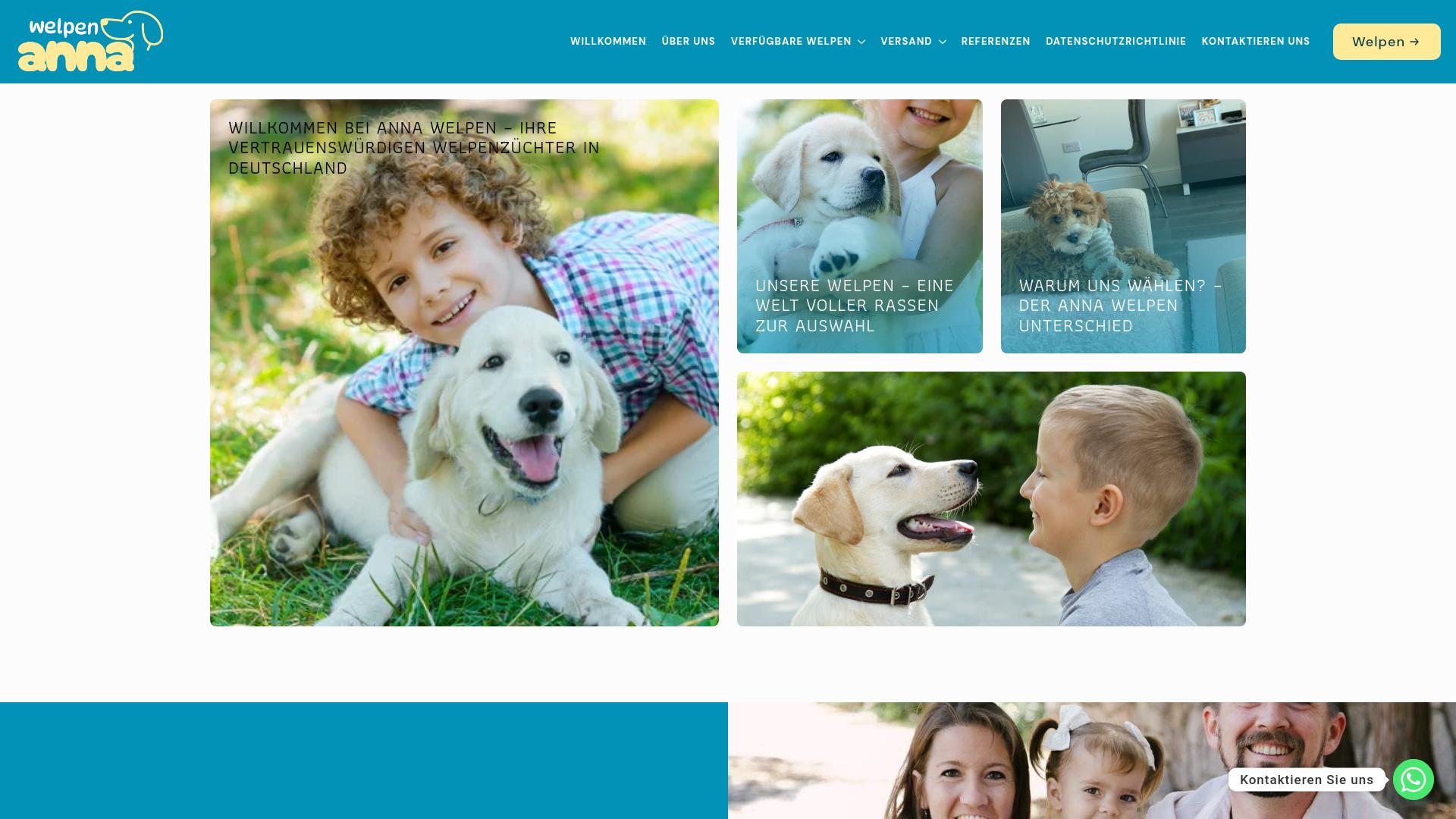 Screenshot annawelpen.de