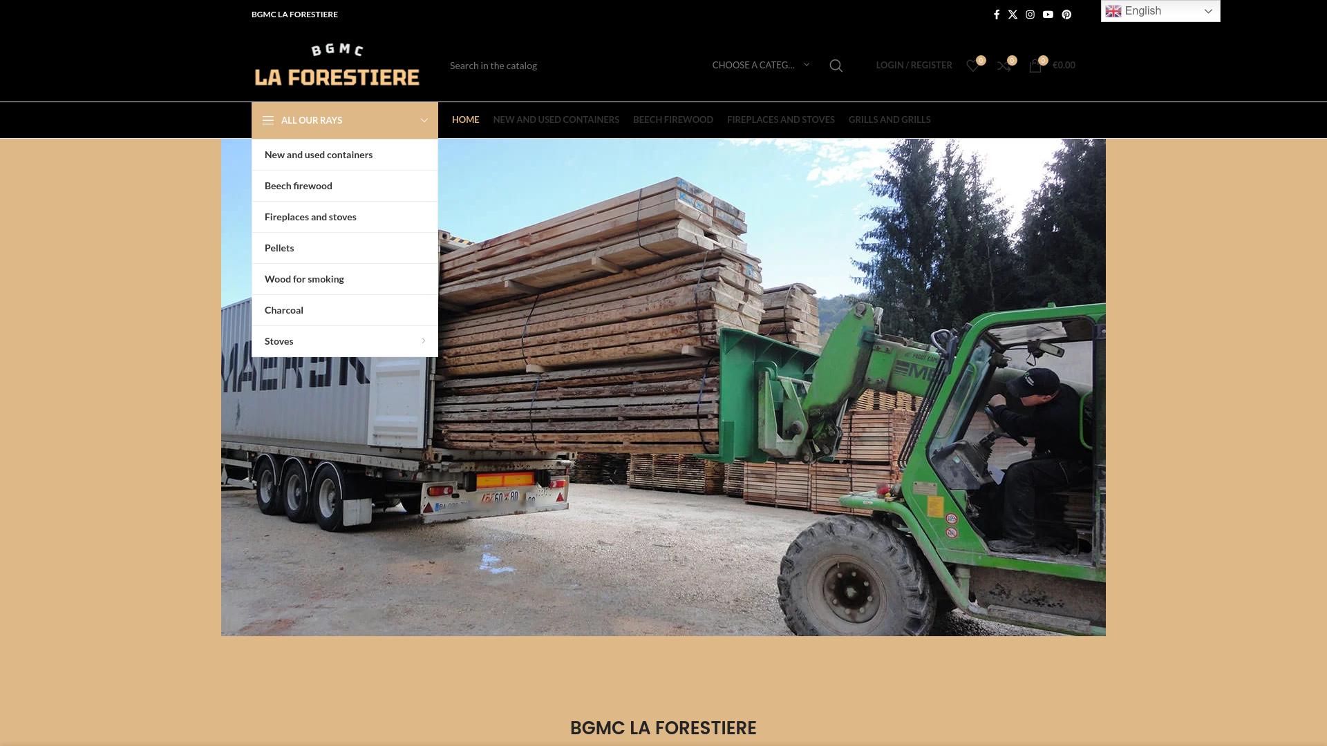 Screenshot bgmclaforestiere.com