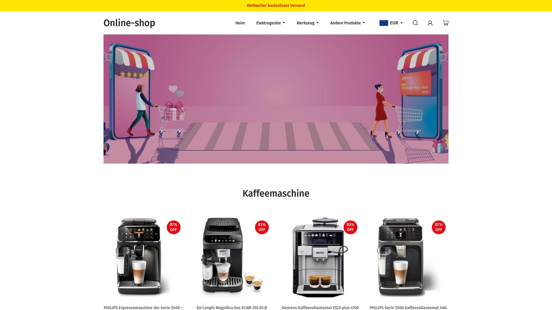 Screenshot drezia.com