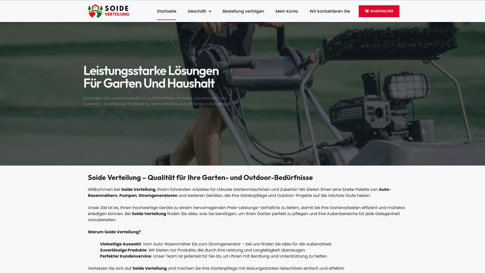 Screenshot soideverteilung.com