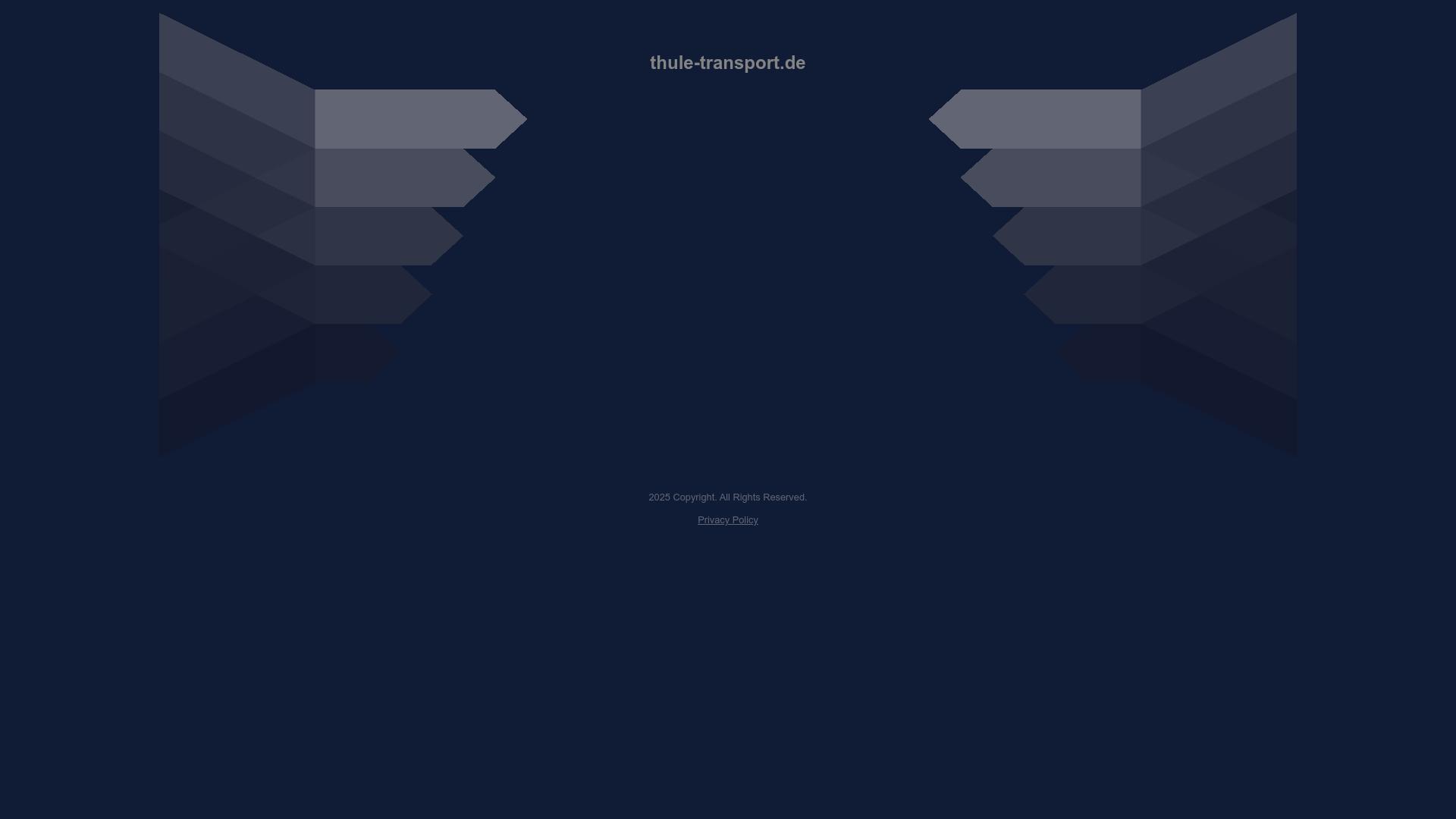 Screenshot thule-transport.de
