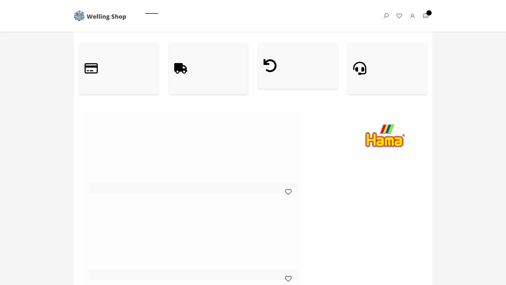 Screenshot welling-shop.de