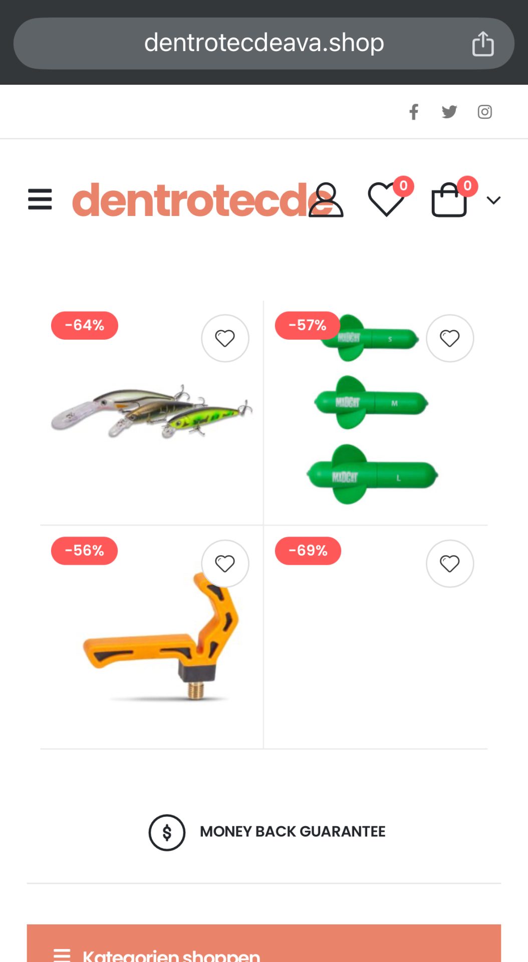 Screenshot dentrotecde.shop