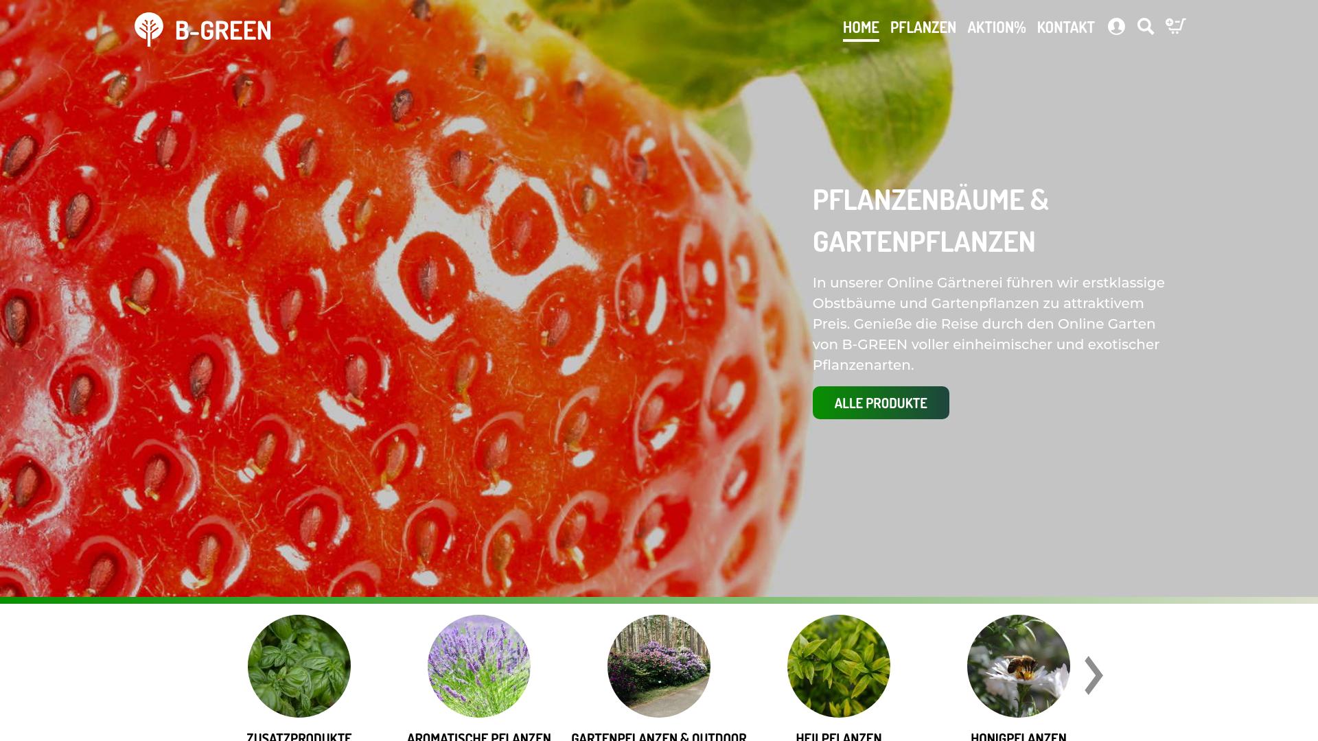 Screenshot 2bgreen.at