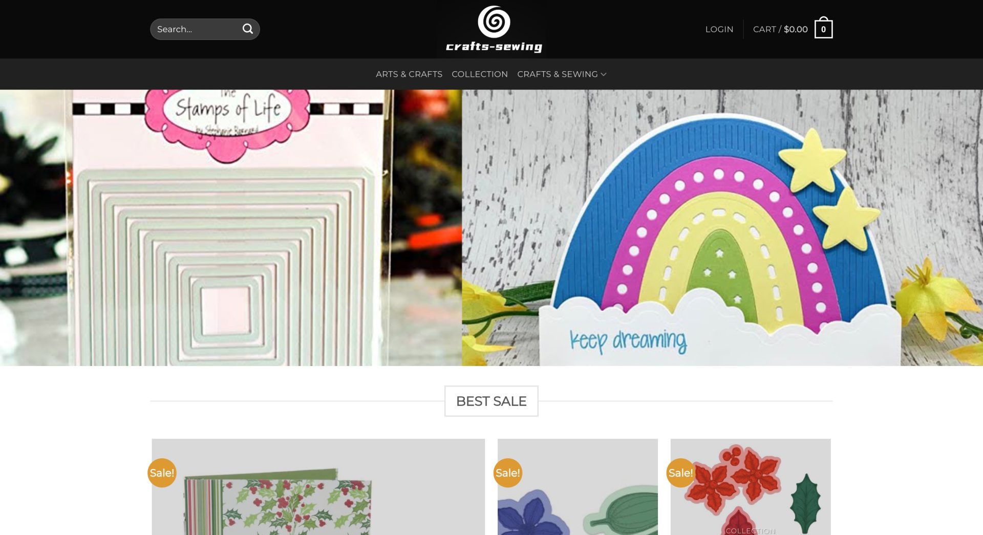 Screenshot crafts-sewing.com