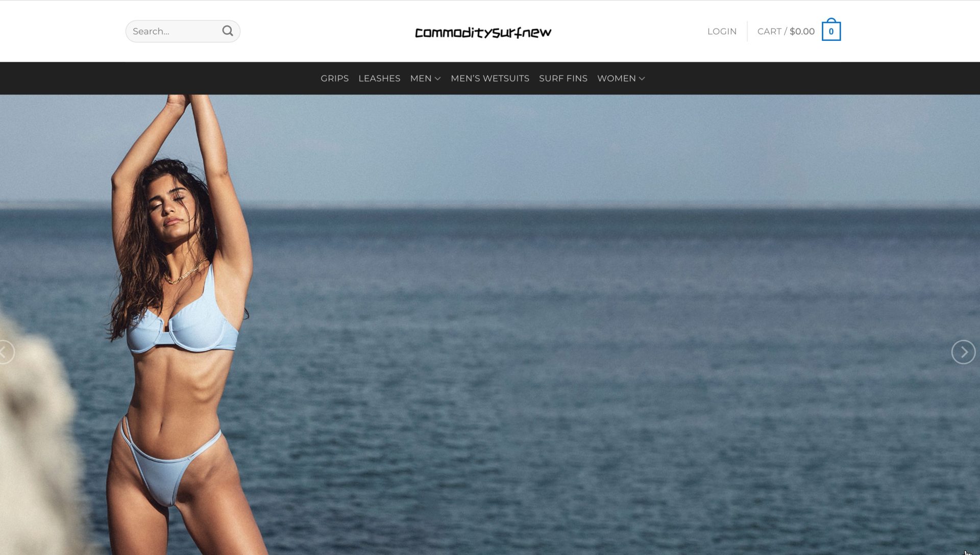 Screenshot commoditysurfnew.com