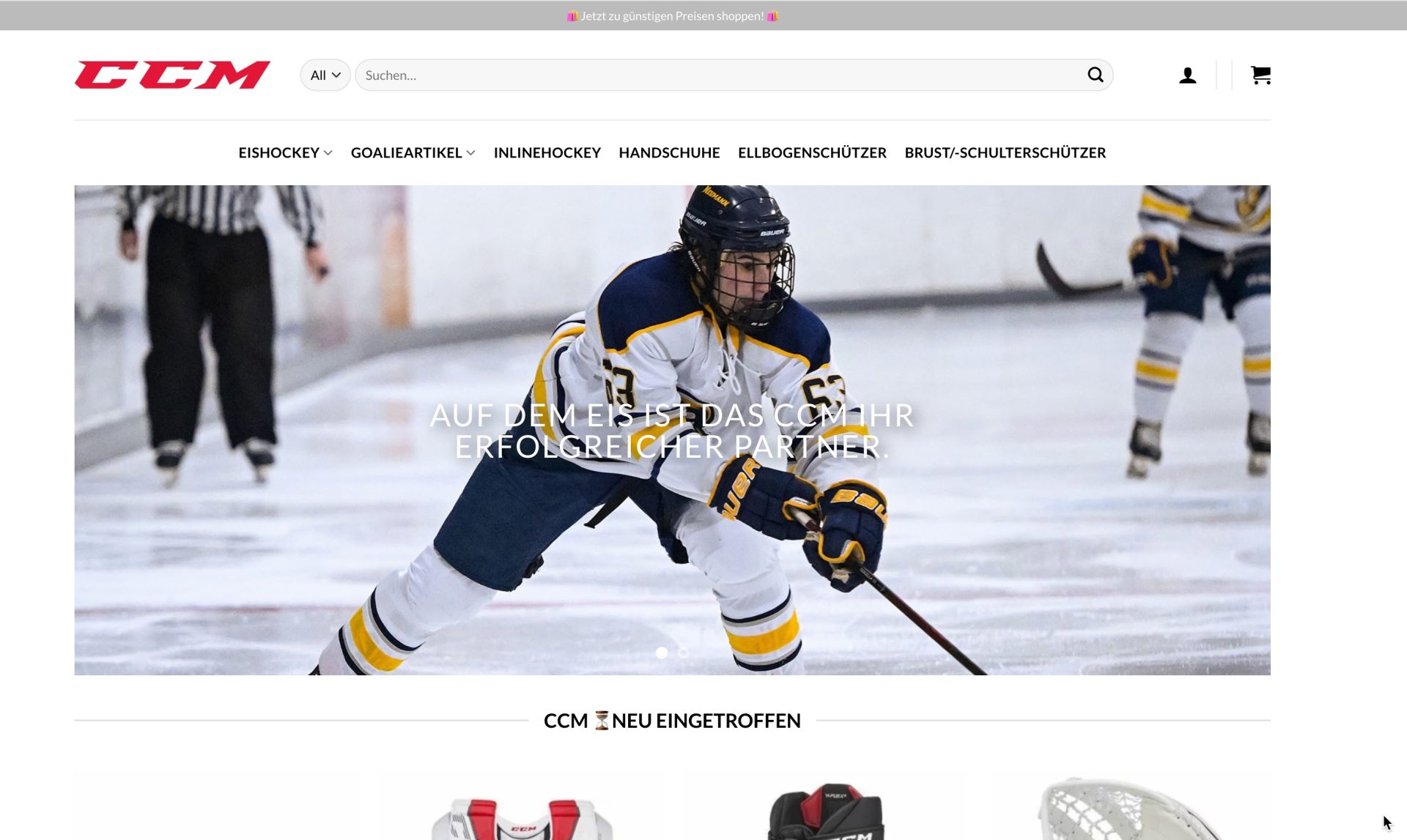 Screenshot ccmangebote.com