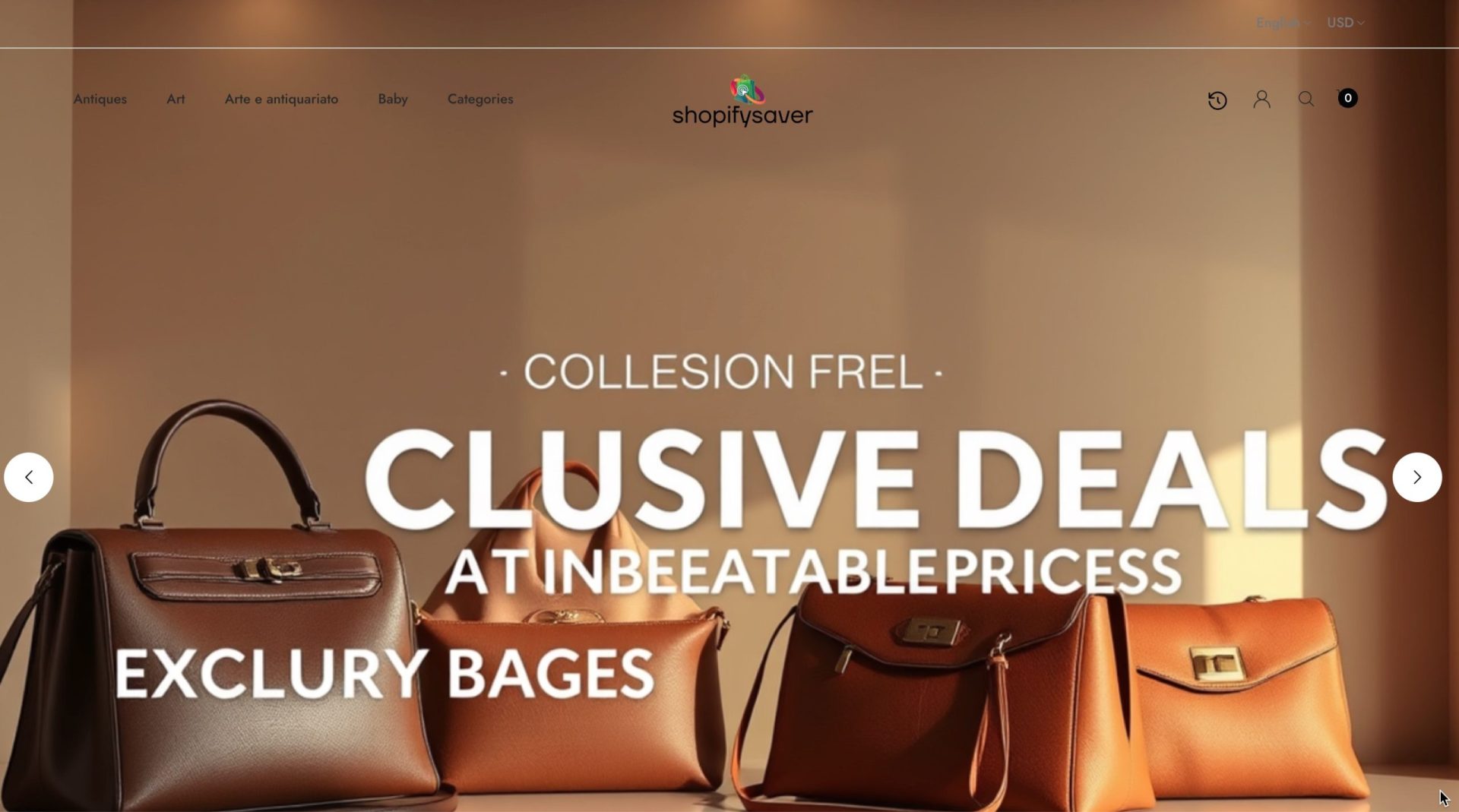 Screenshot comelyvibe.store