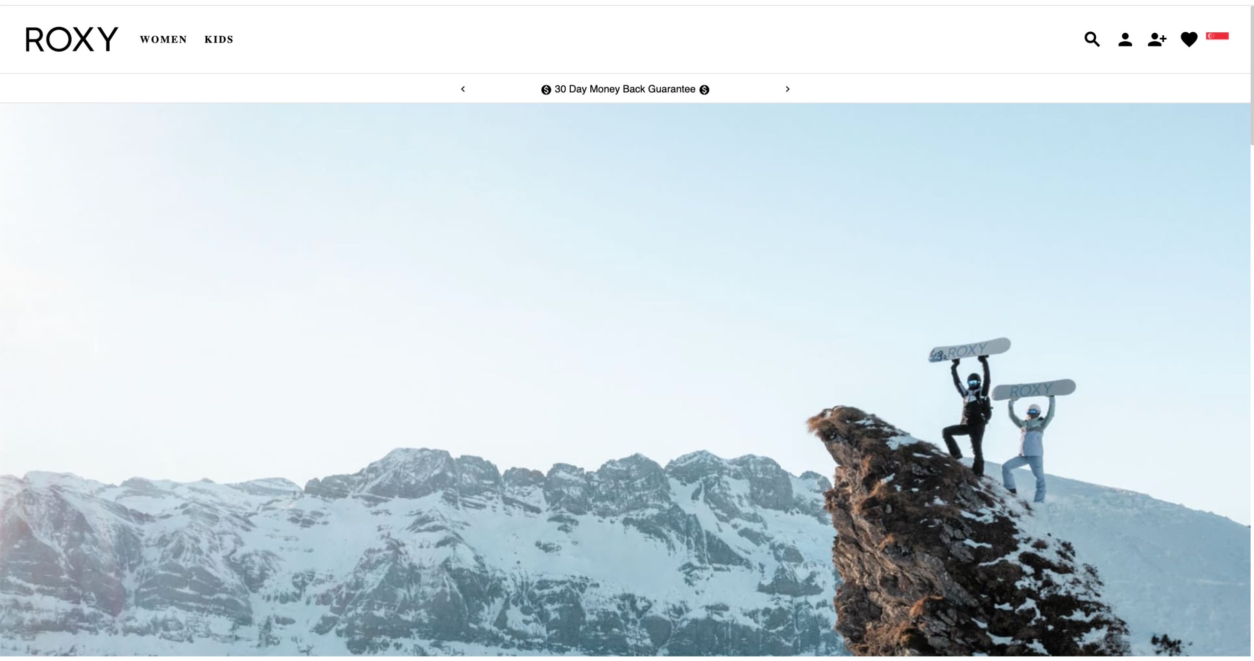 Screenshot roxysgd.com