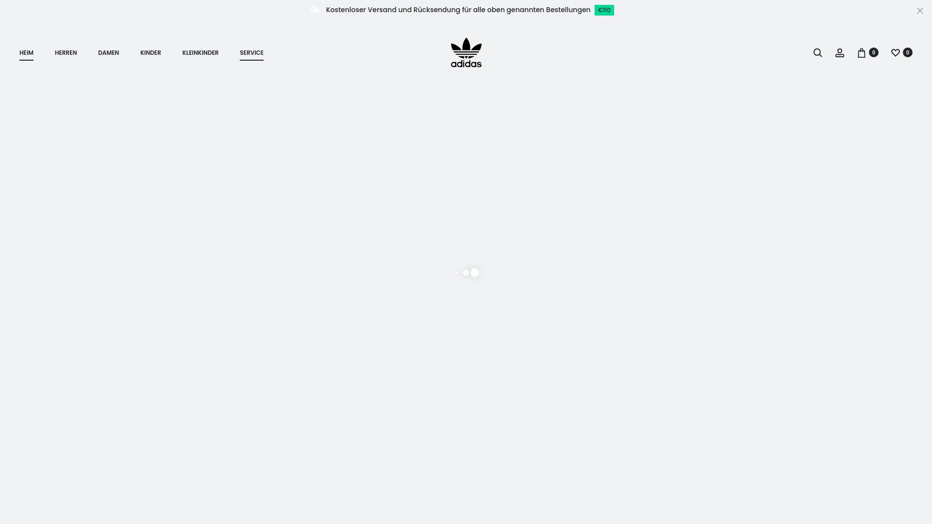 Screenshot adidascampus.at