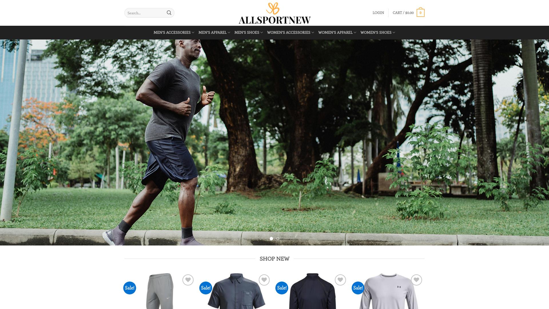 Screenshot allsportnew.com