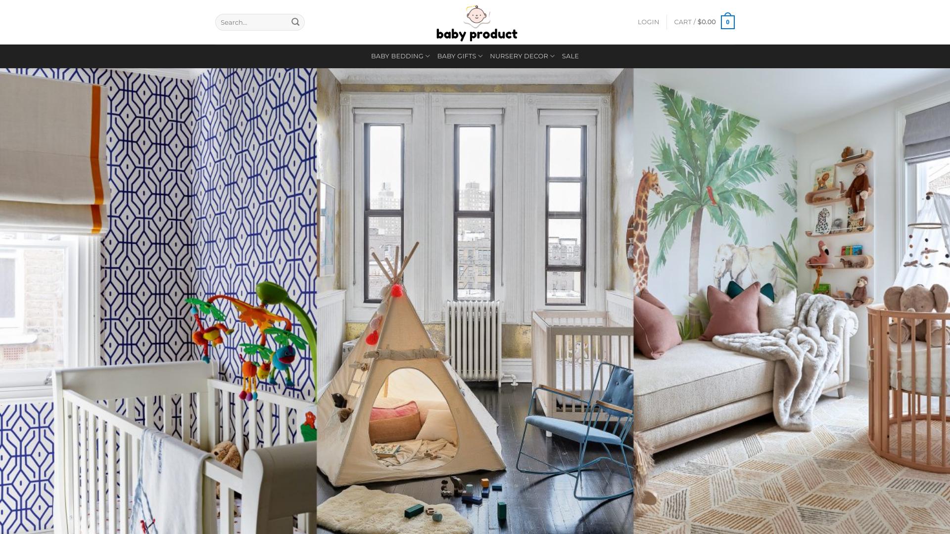 Screenshot babywarepromo.com