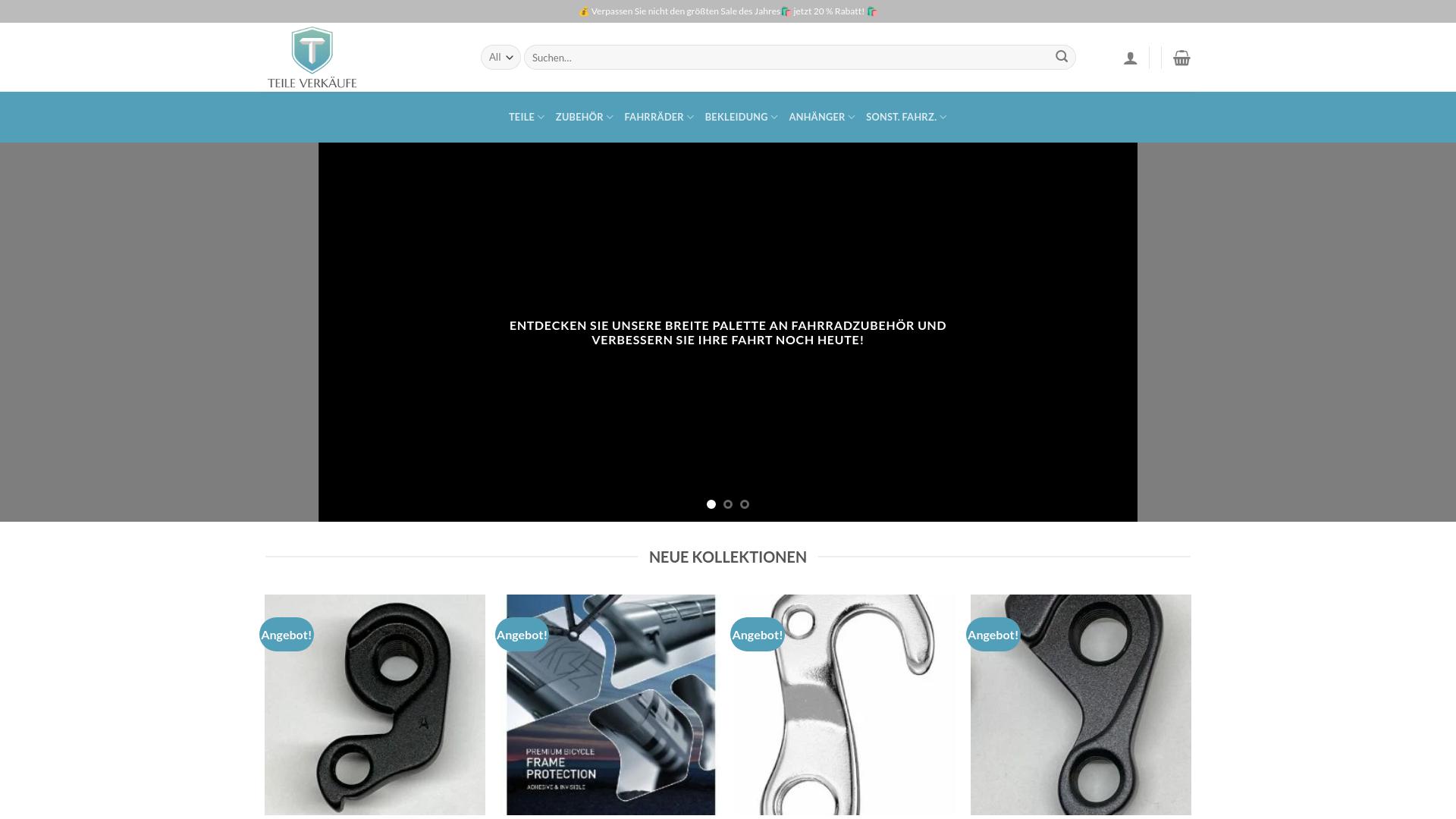 Screenshot beleuchtungprada.com