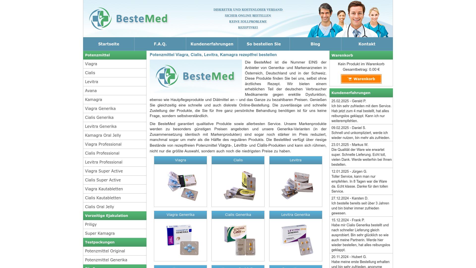 Screenshot bestemed.com