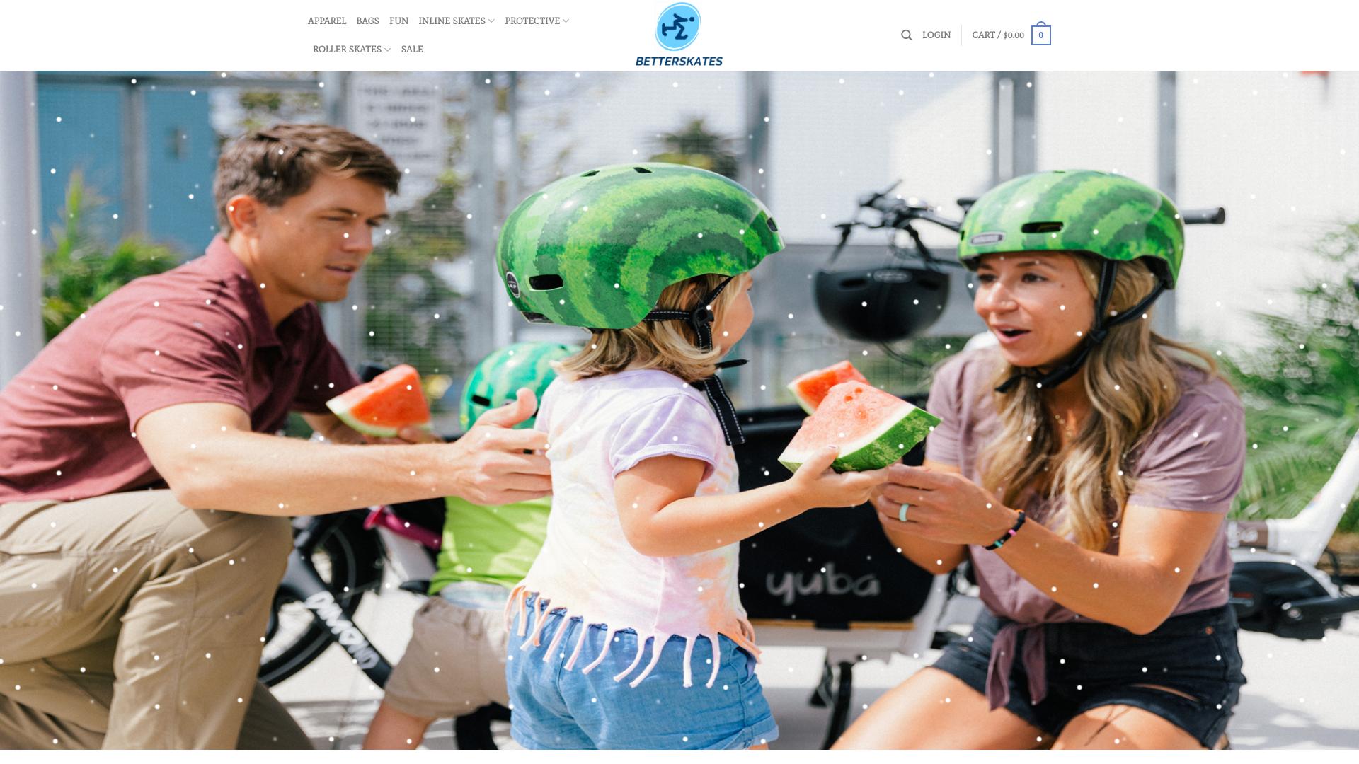 Screenshot betterskates.com