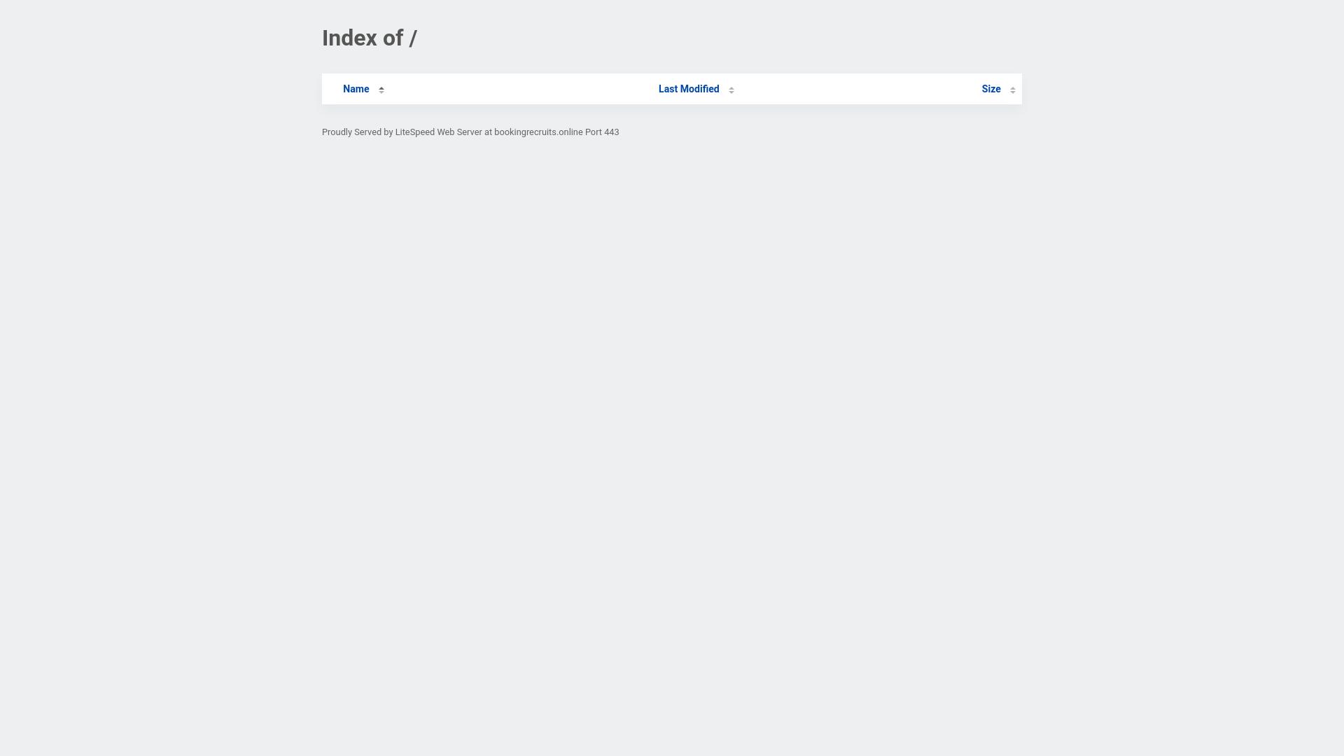 Screenshot bookingrecruits.online