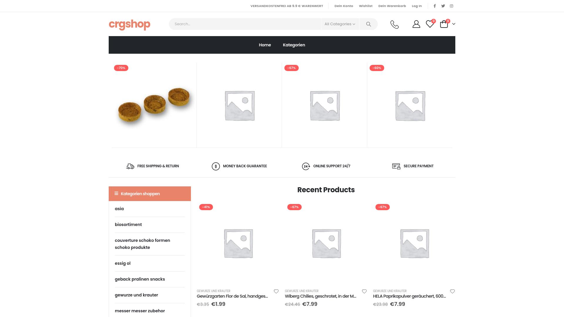 Screenshot crgshop.shop