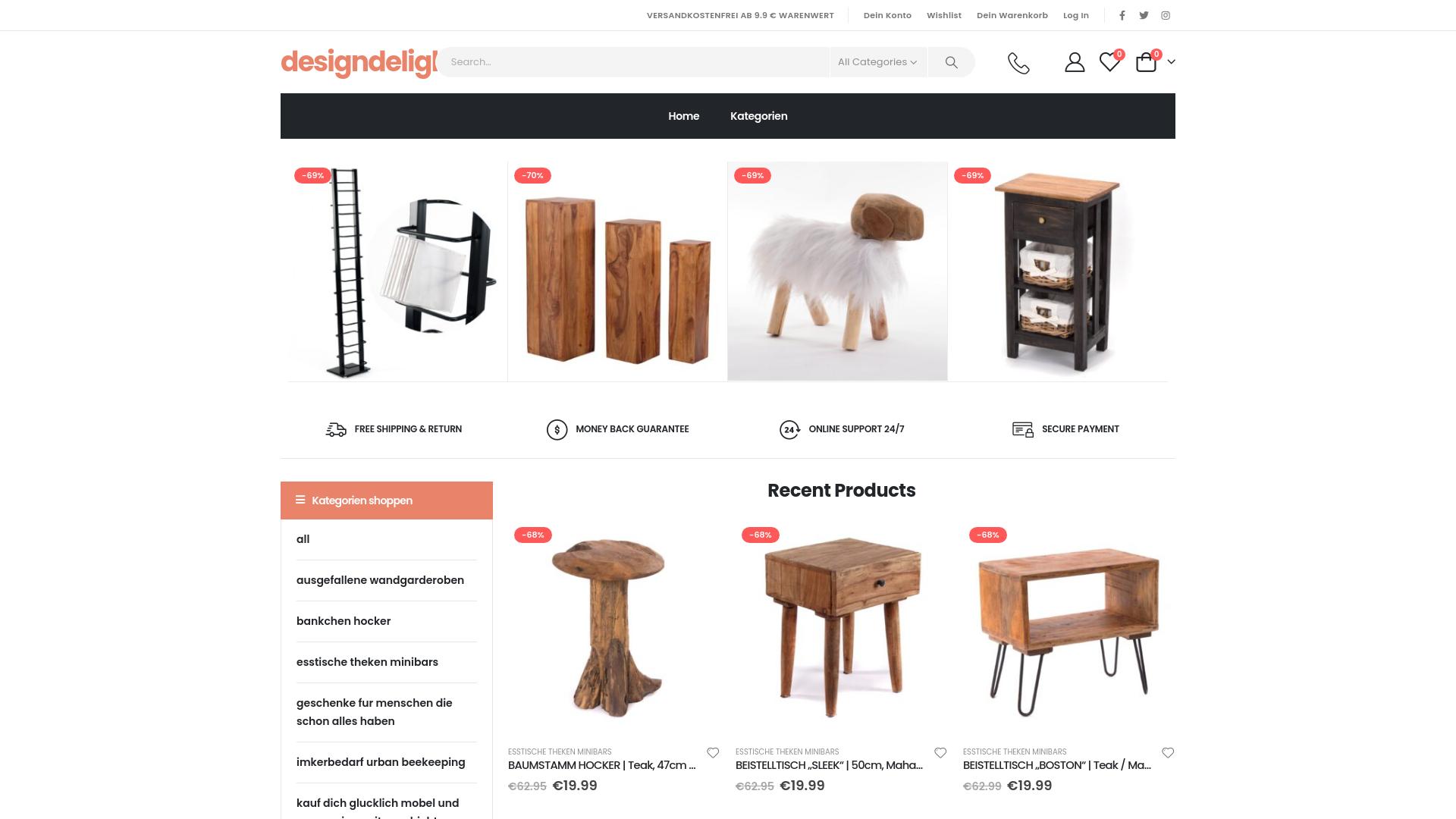 Screenshot designdelights.shop