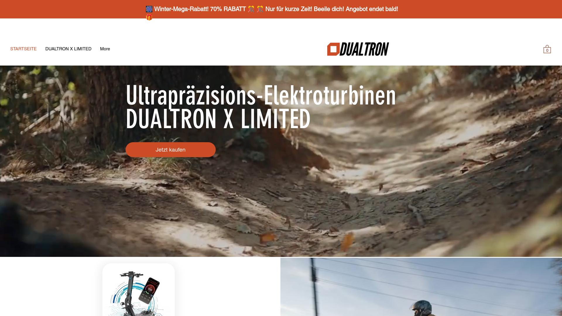 Screenshot dualtronpower.shop