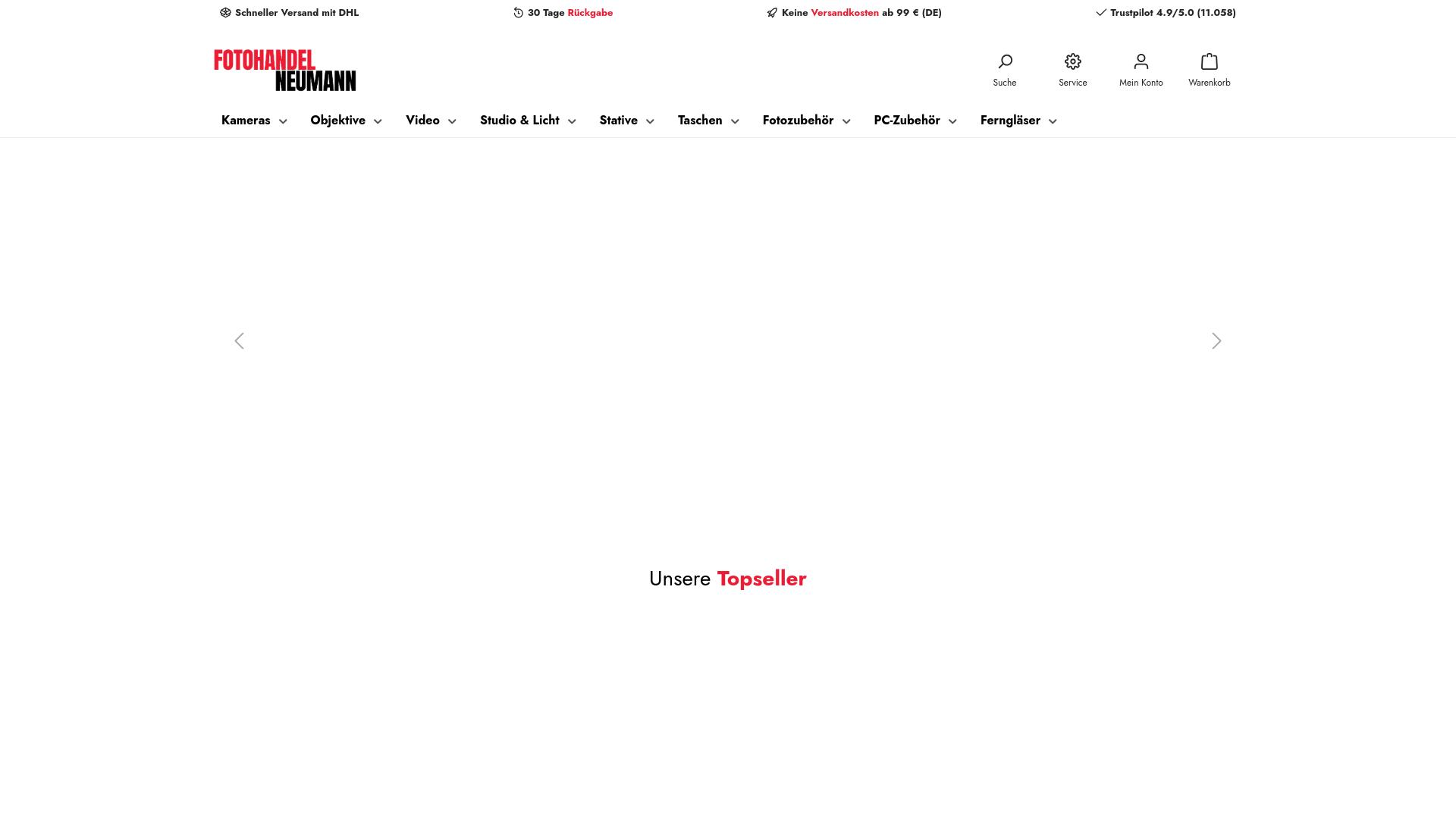Screenshot fotohandel-neumann.de