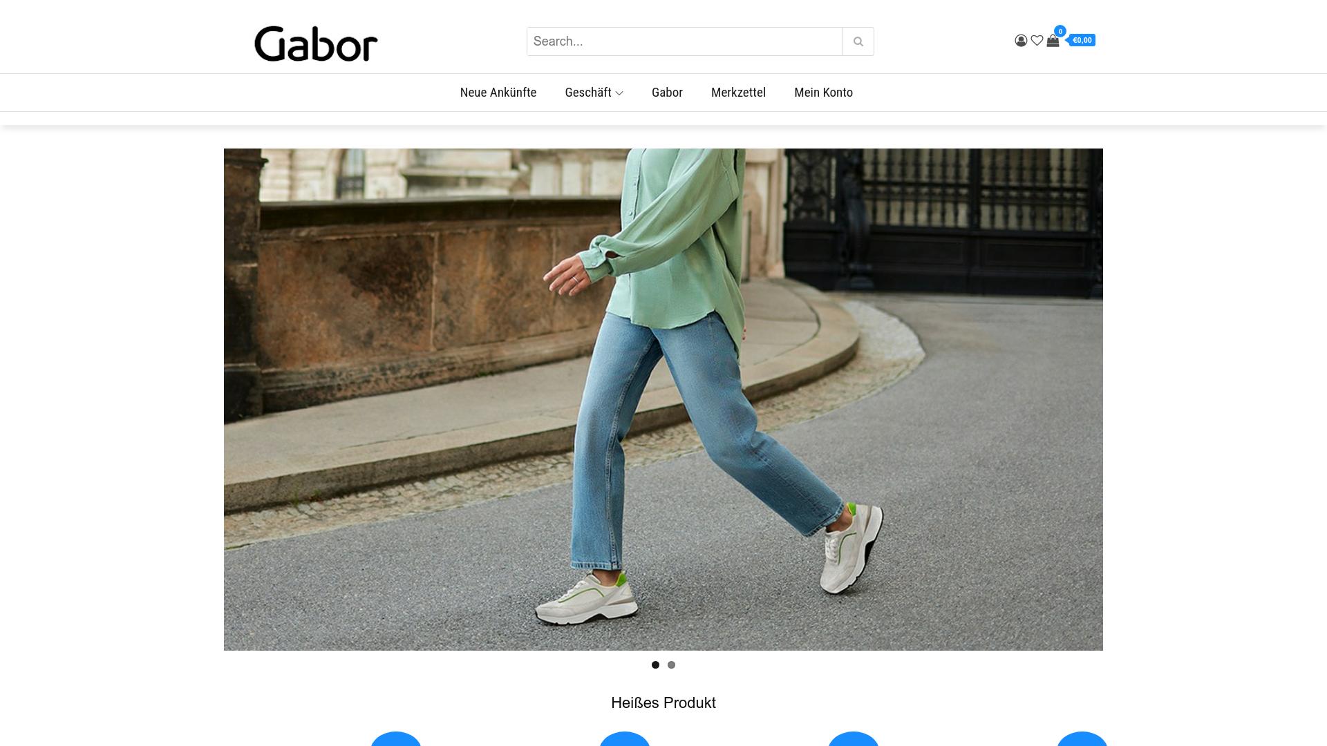 Screenshot ginaweintraub.shop