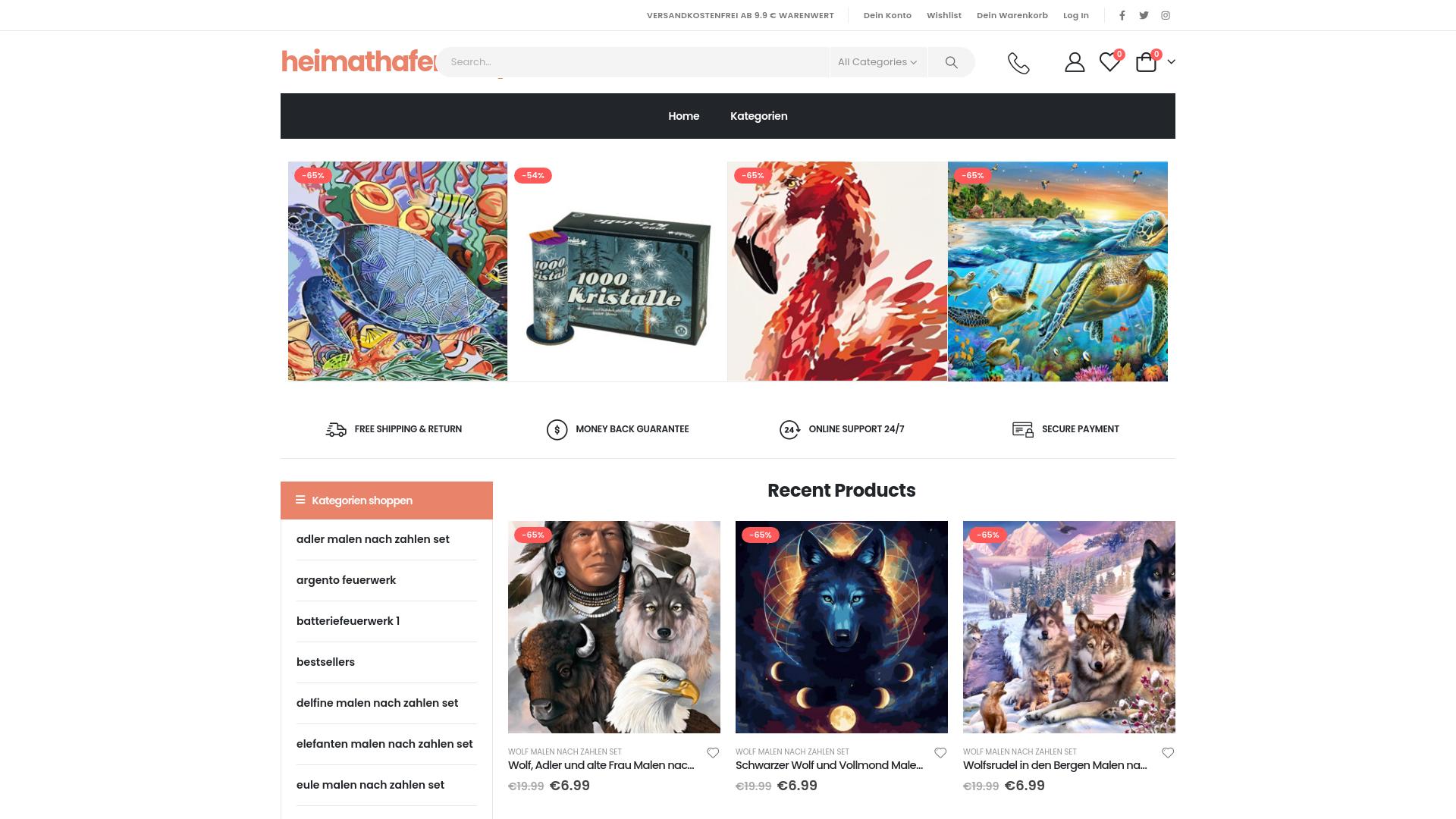 Screenshot heimathafenshopdeava.shop