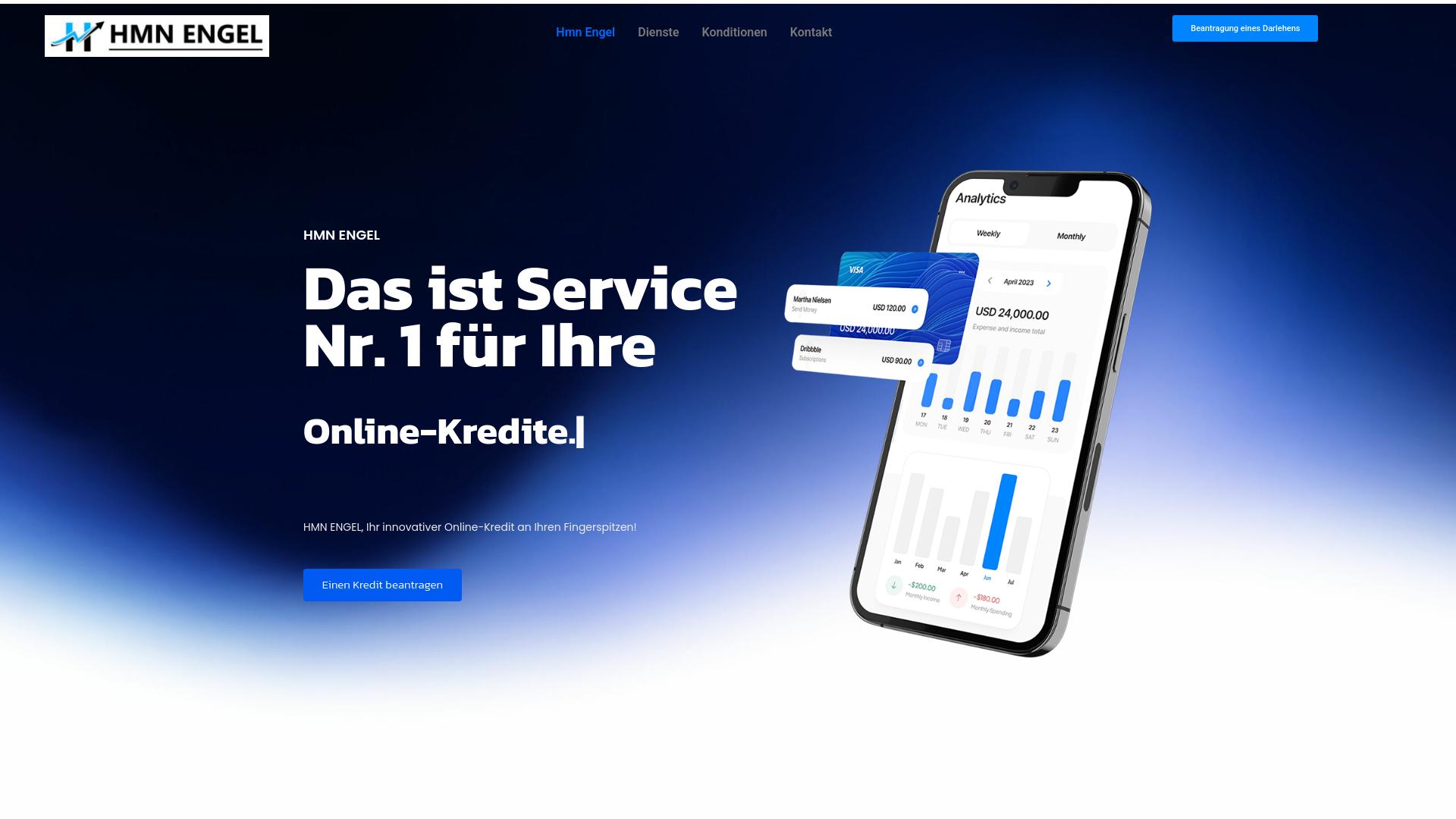 Screenshot hmnengel.com