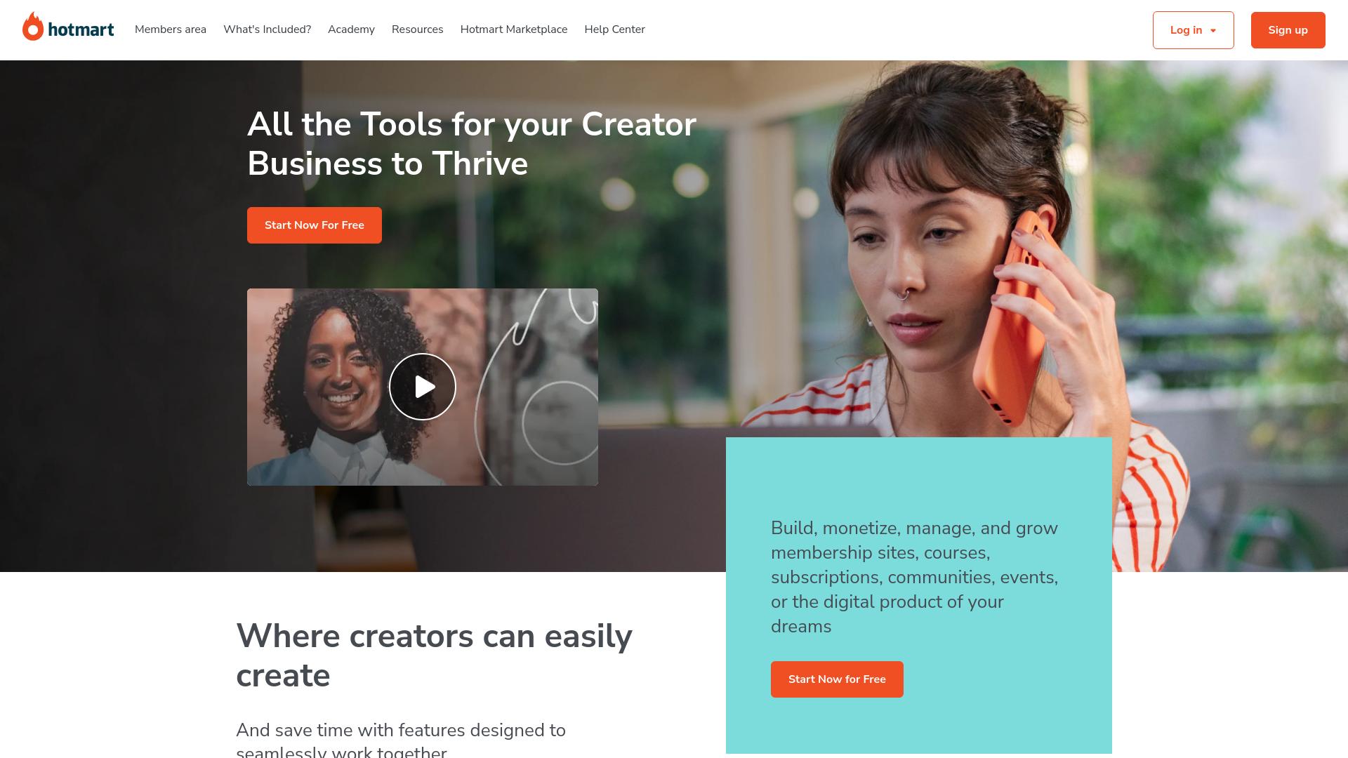 Screenshot hotmart.com