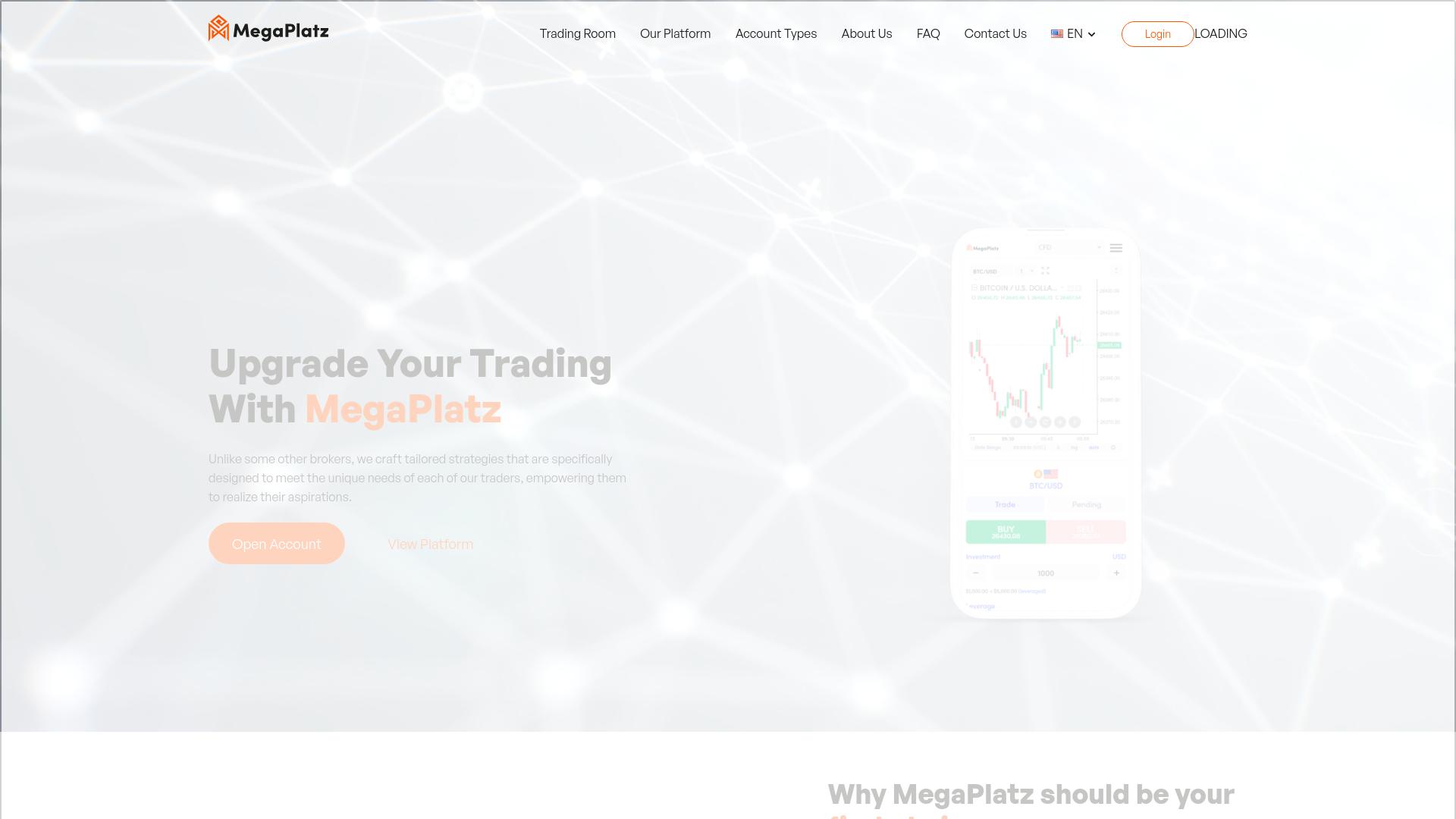 Screenshot megaplatz.pro