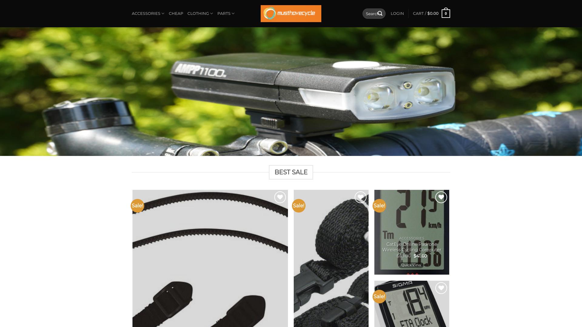 Screenshot musthavecycle.com