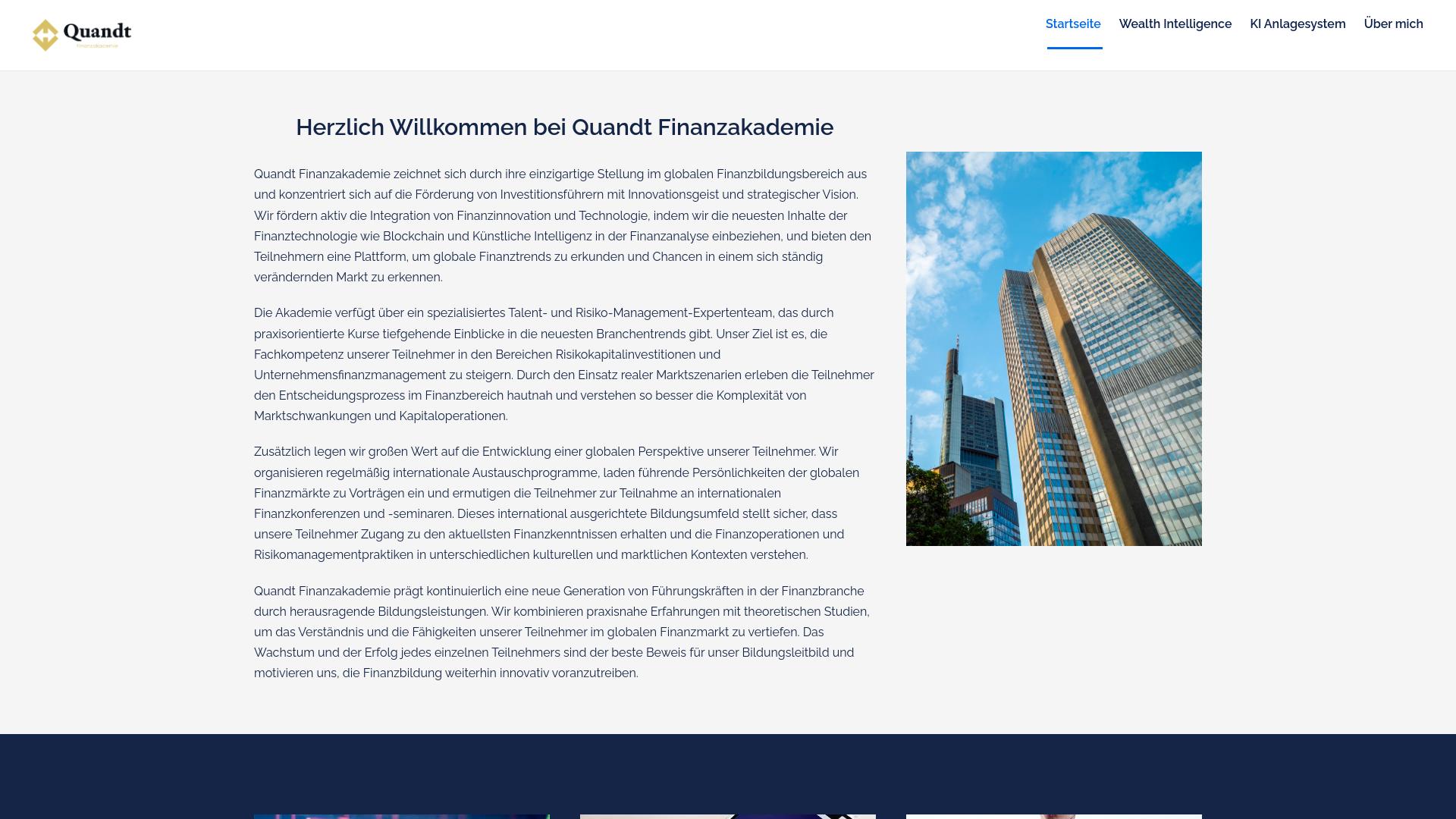 Screenshot quandtfinanza.com