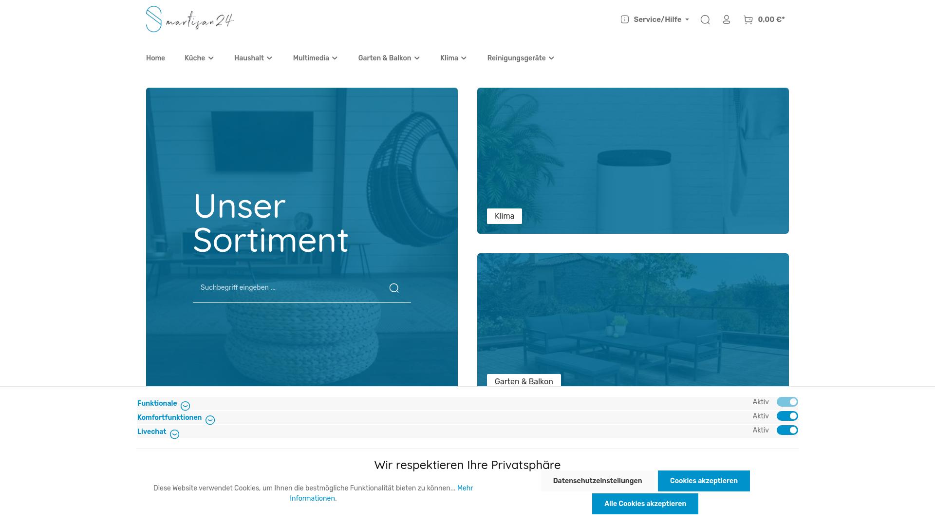 Screenshot smartisan24.de