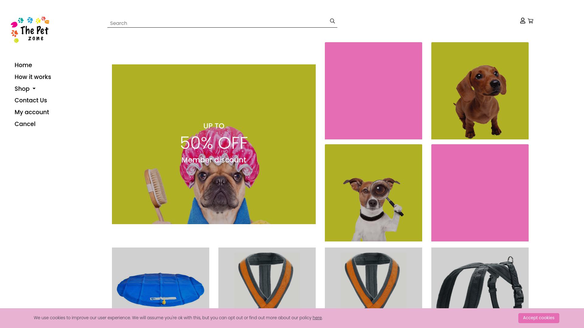 Screenshot thepetzone.vip