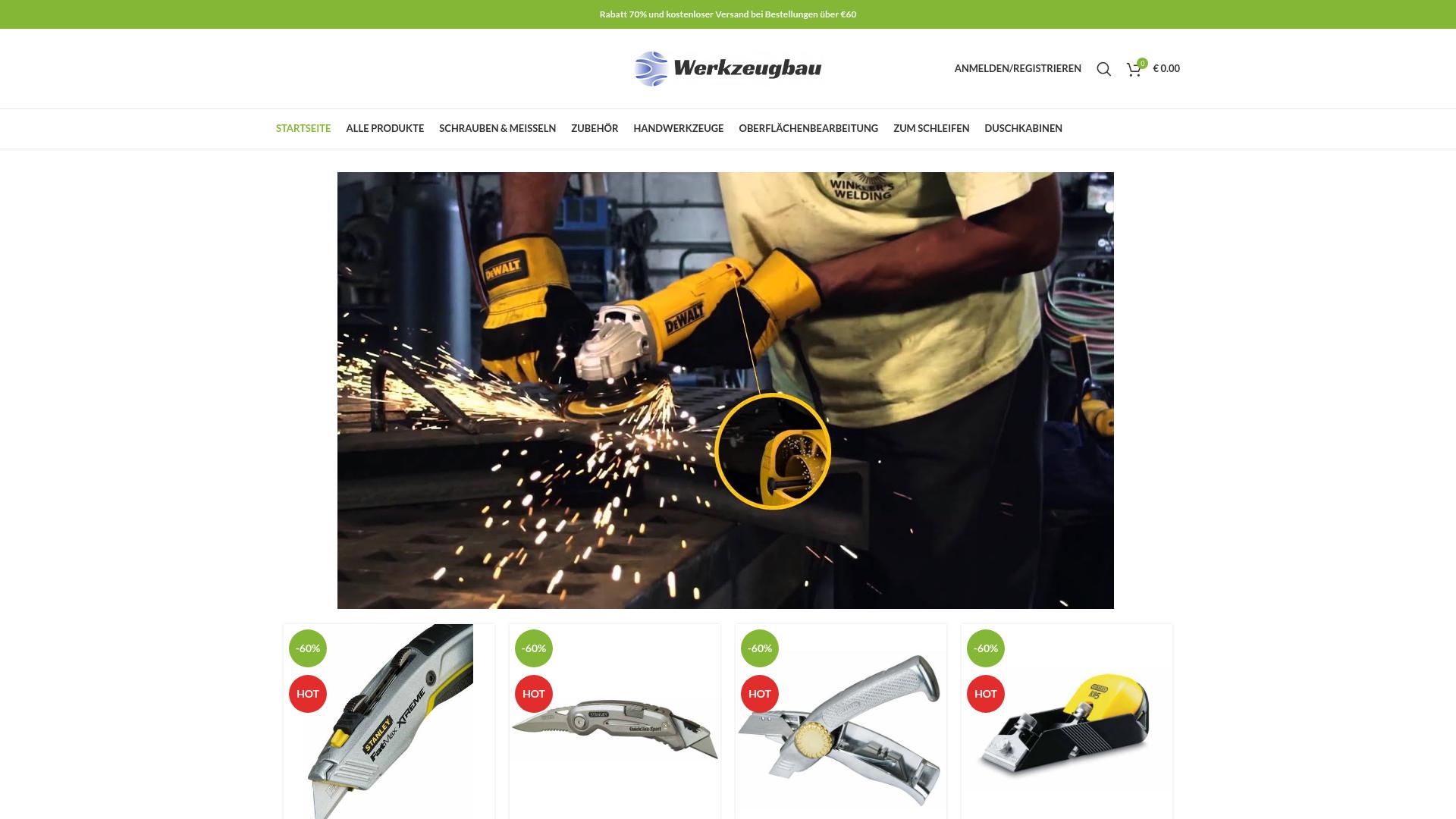 Screenshot werkzeugbauladen.com