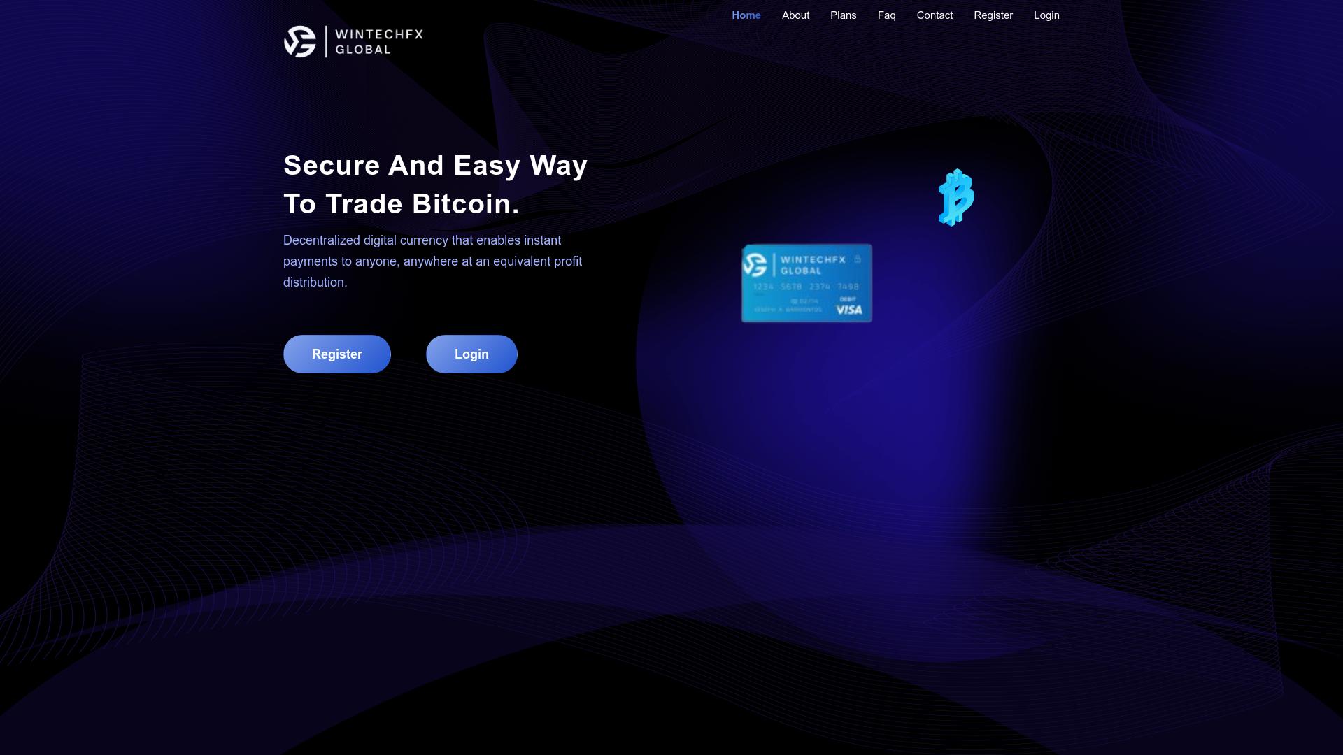 Screenshot wintechfxglobal.com