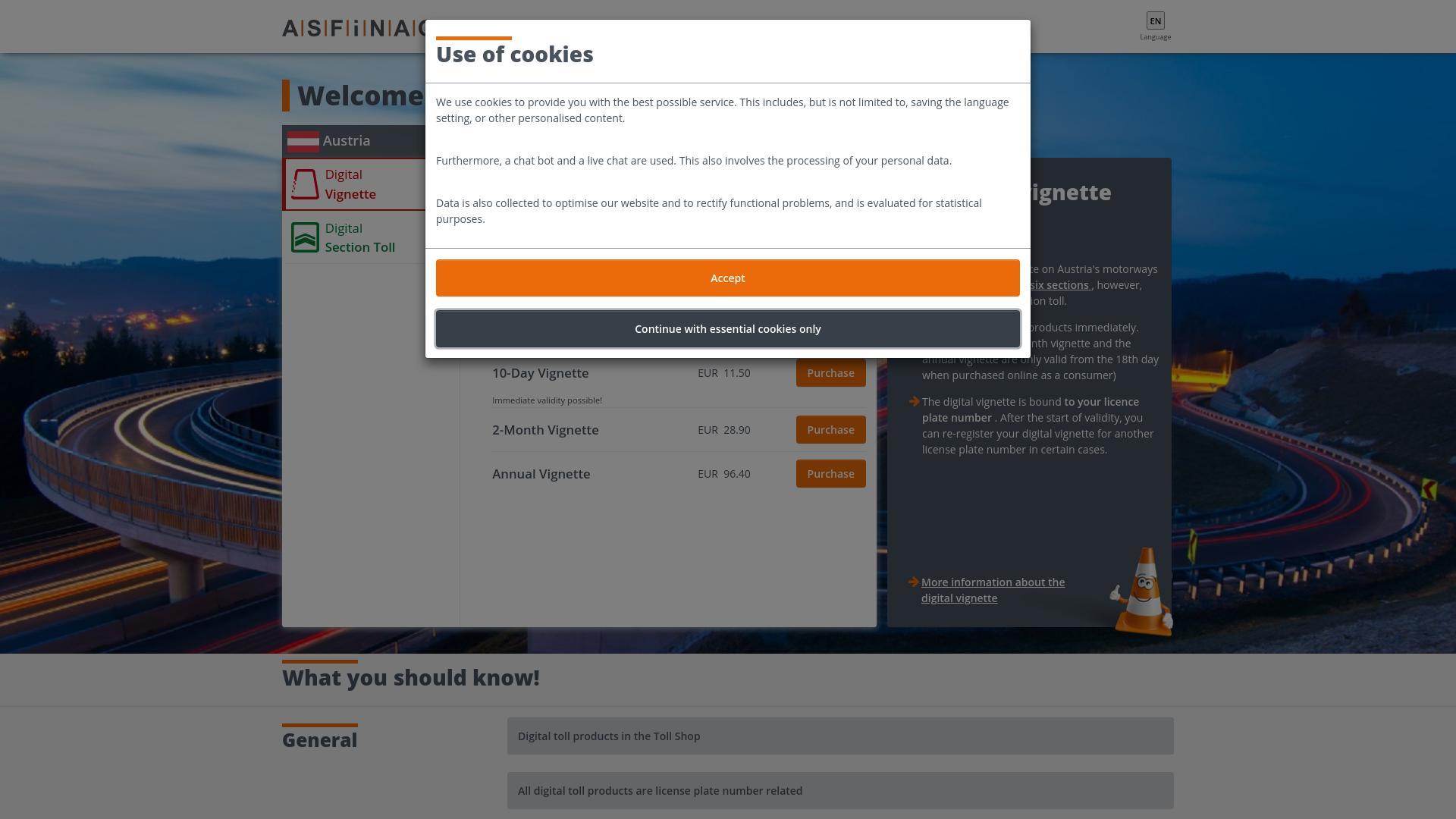 Screenshot astfingrat.de
