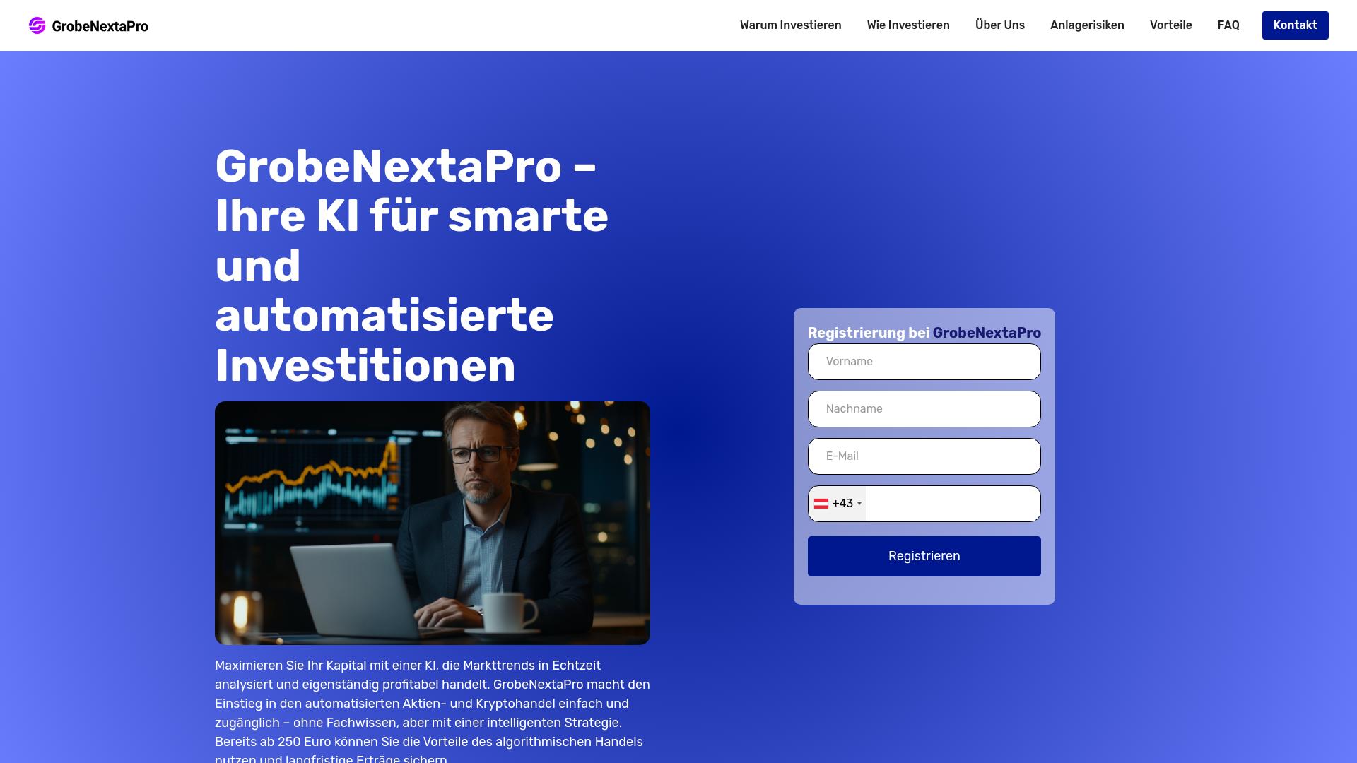 Screenshot grobenextapro.org