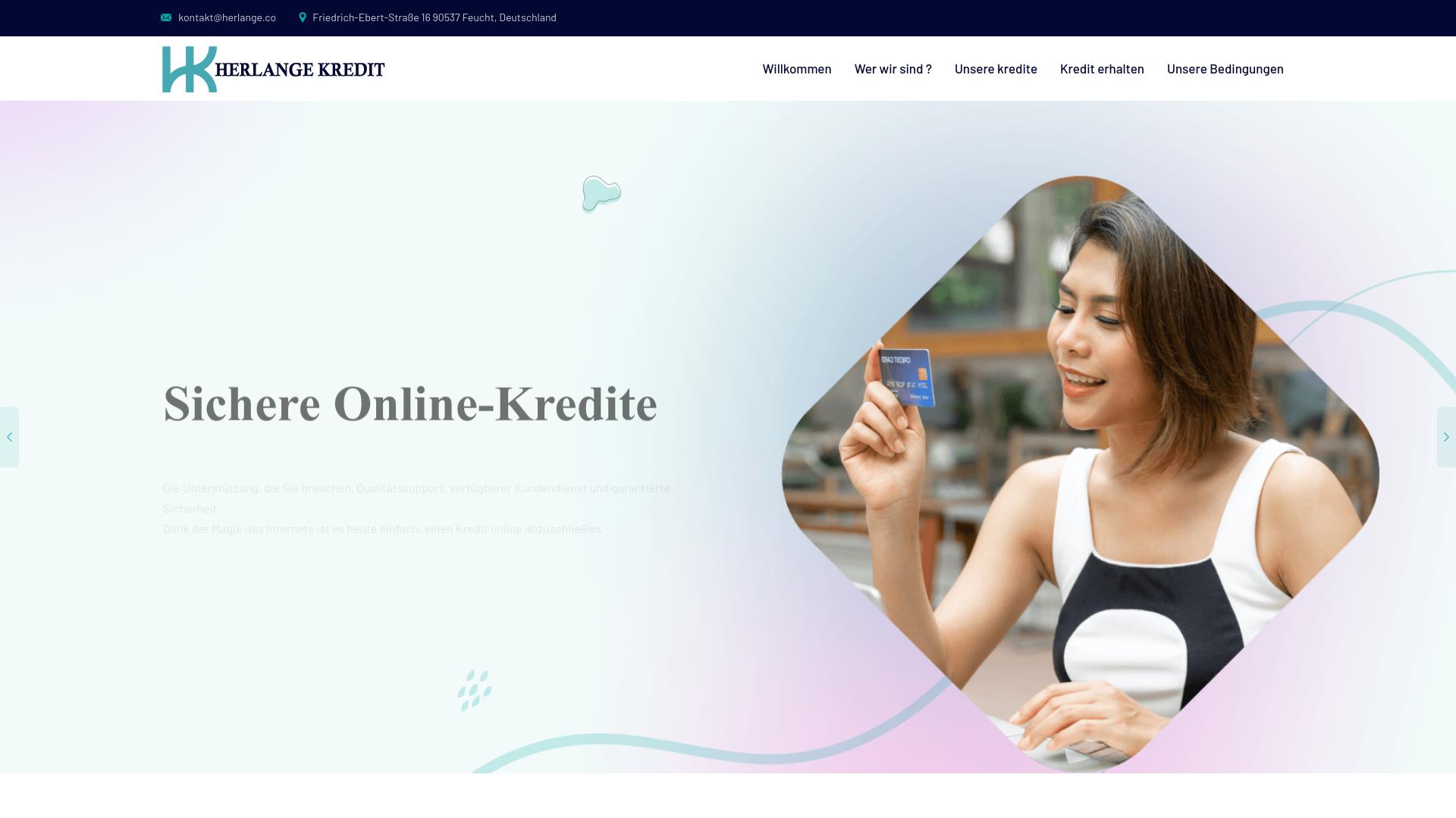 Screenshot herlange.com
