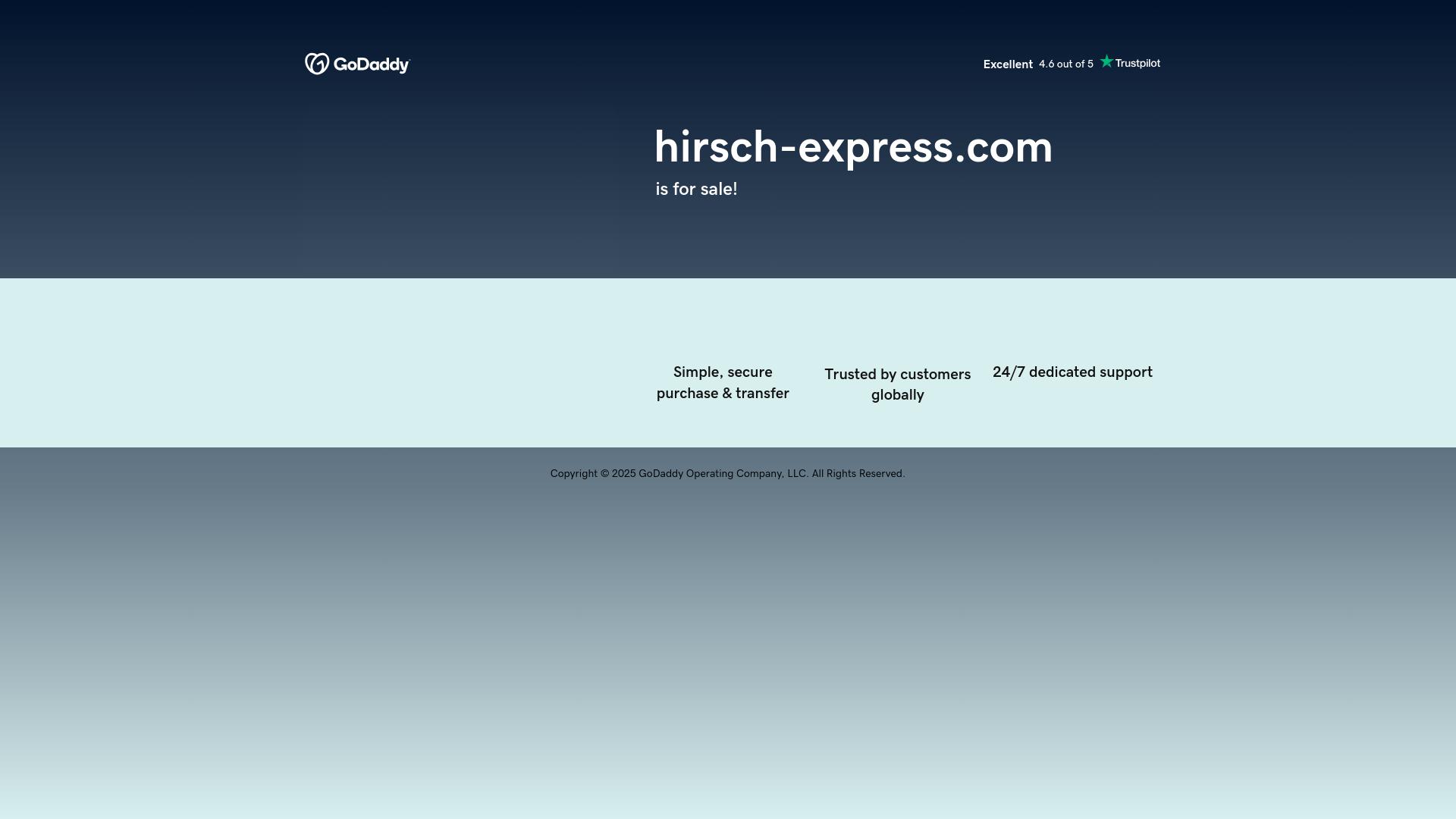 Screenshot hirsch-express.com